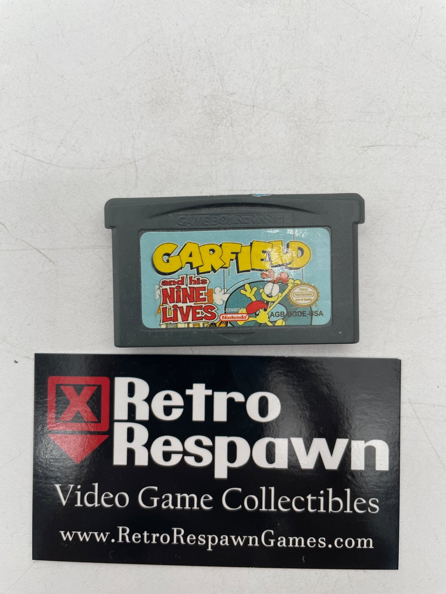 Garfield And His Nine Lives - GameBoy Advance (Game Only)
