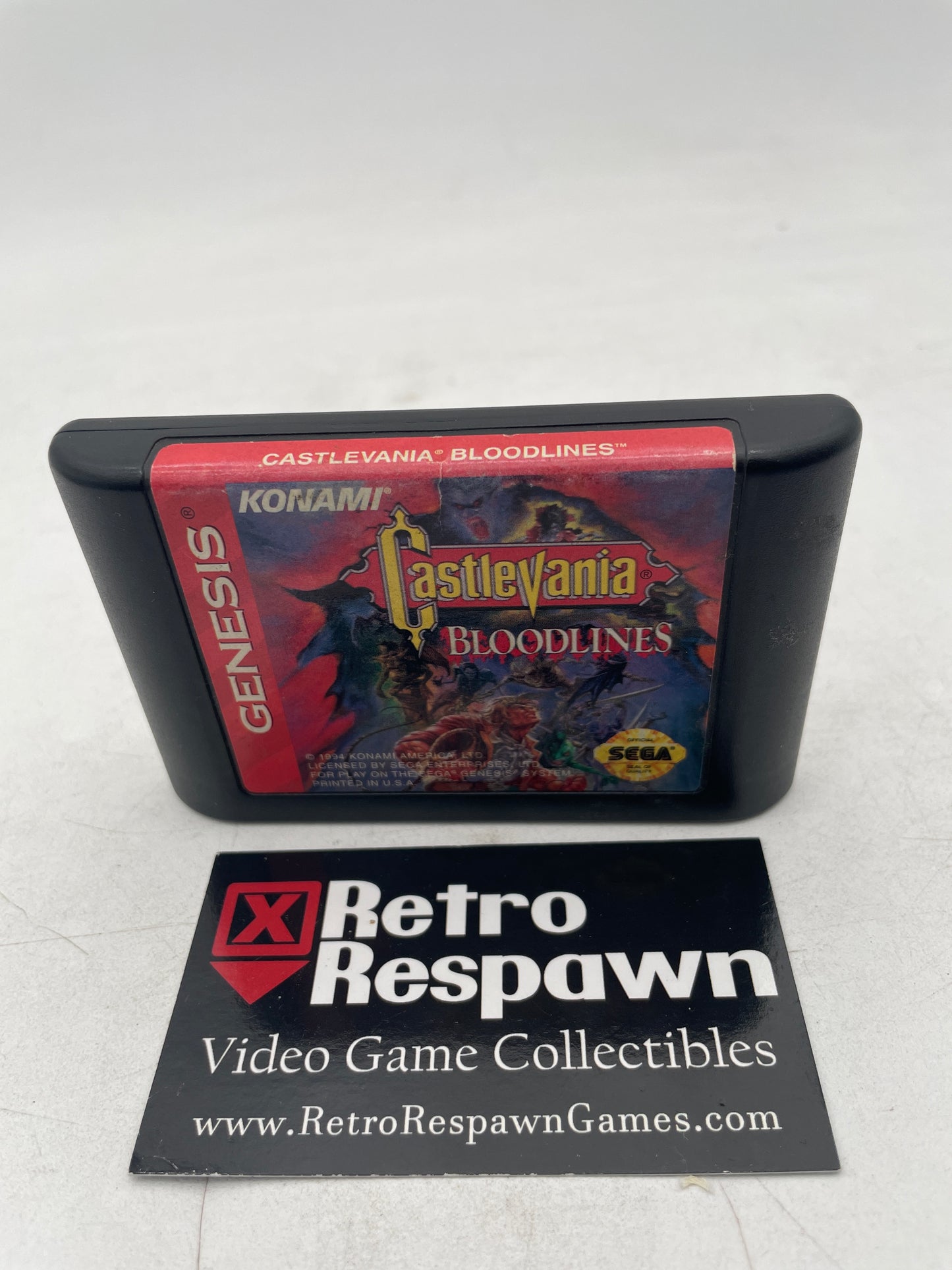 Castlevania: Bloodlines - Sega Genesis (Game Only)