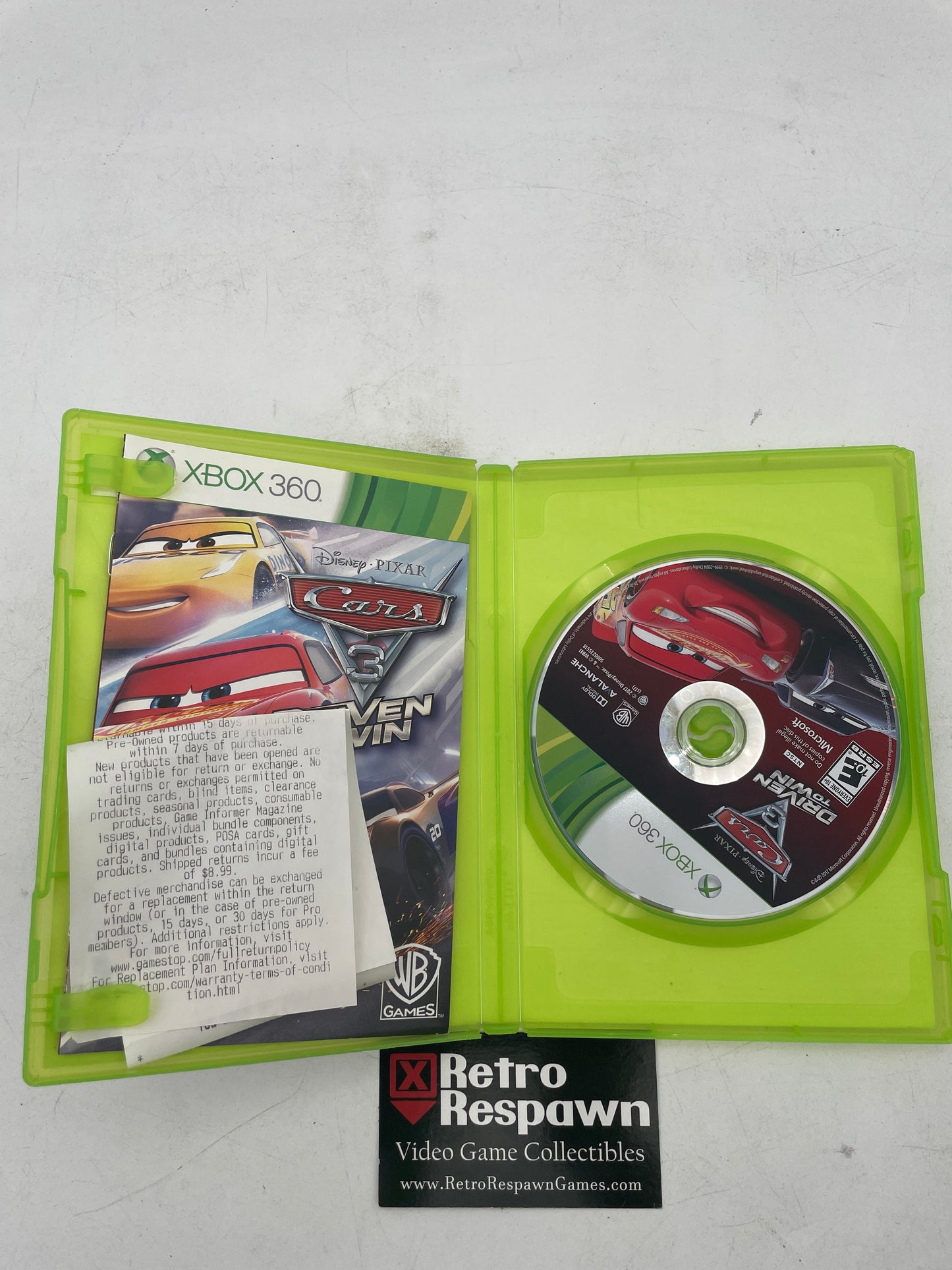 Cars 3 Driven to Win - Xbox 360 (Complete)