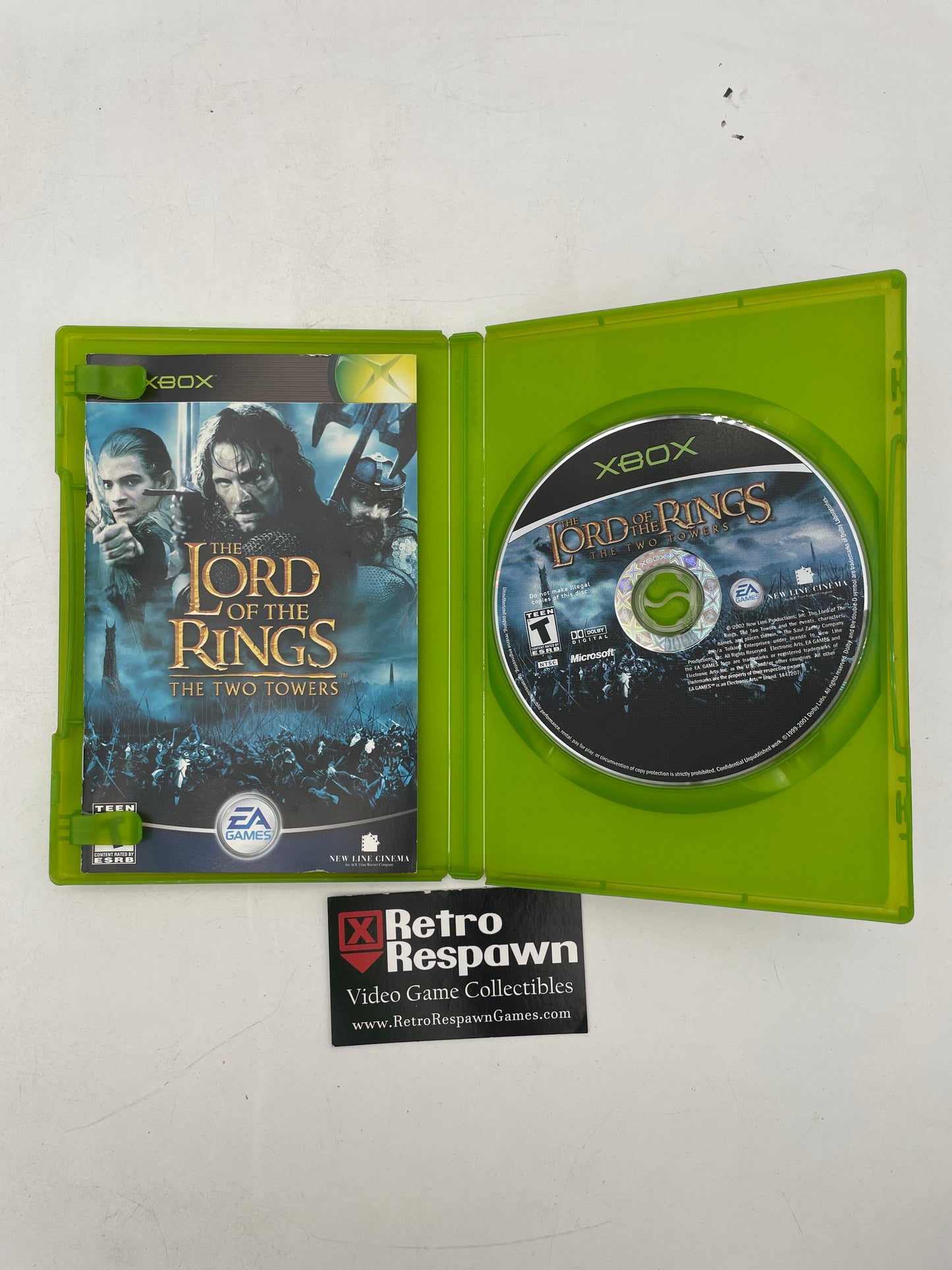 Lord of the Rings Two Towers - Xbox (Complete)