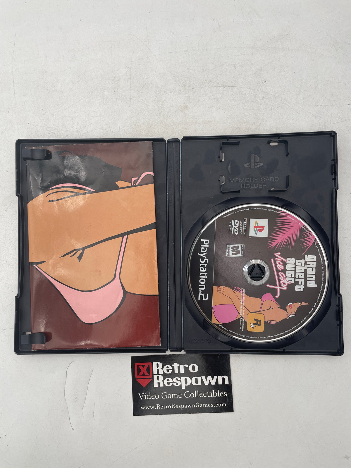 Grand Theft Auto Vice City - Playstation 2 (Missing Manual W/Map)