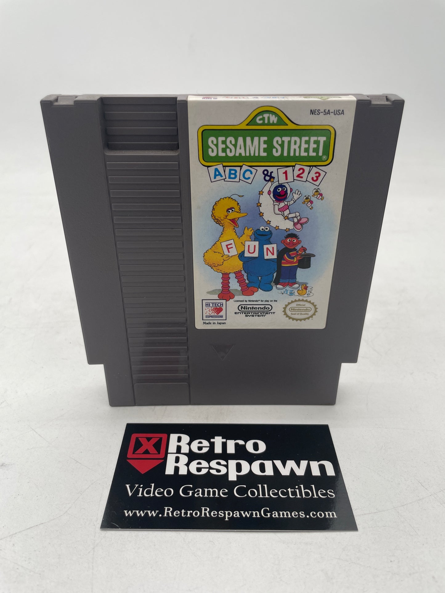 Sesame Street ABC and 123 - NES (Game Only)
