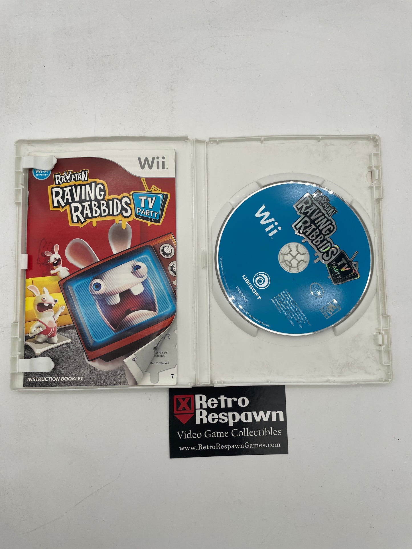 Rayman Raving Rabbids TV Party - Wii (Complete)
