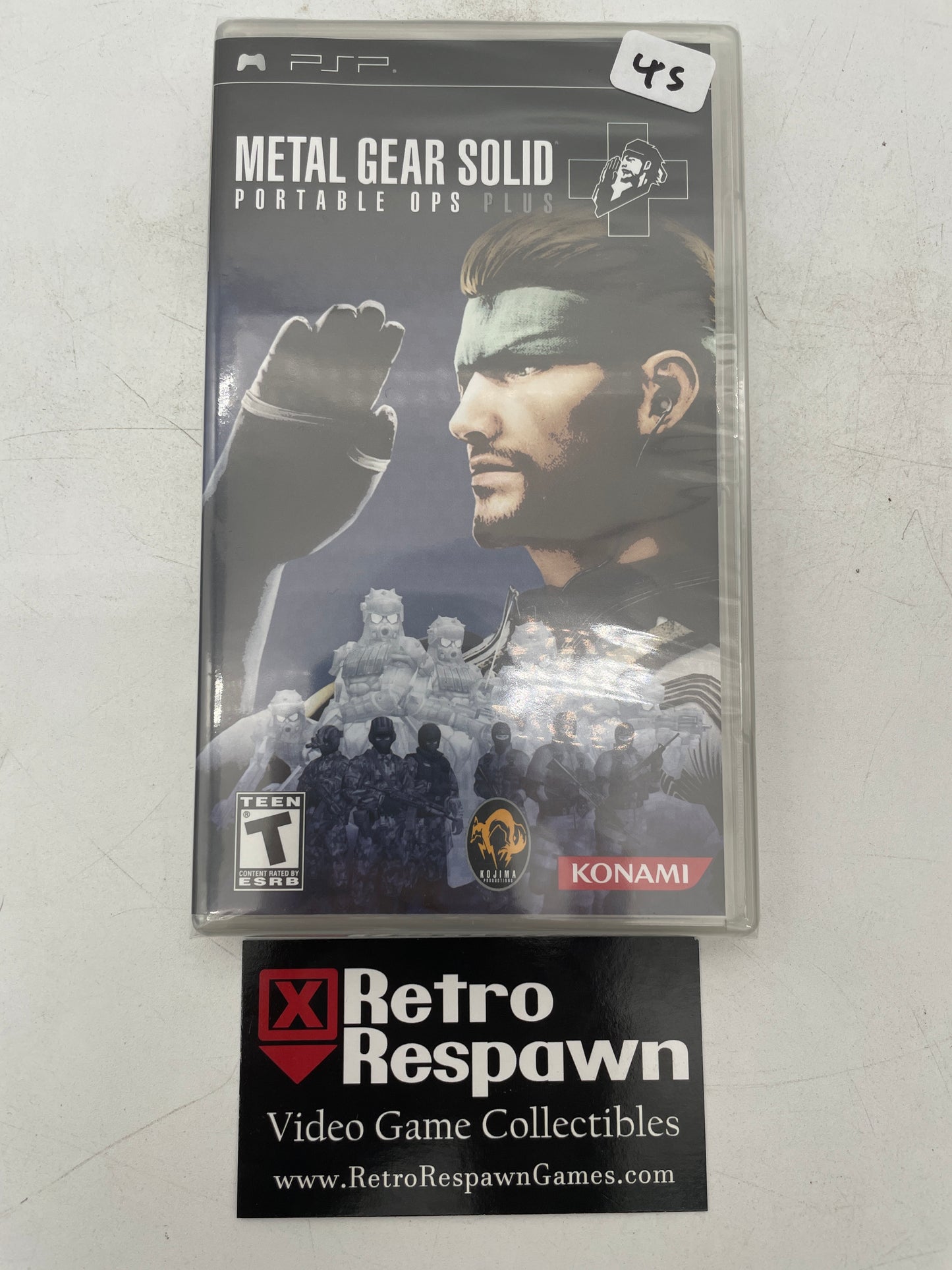 Metal Gear Solid Portable Ops Plus - PSP (Sealed)