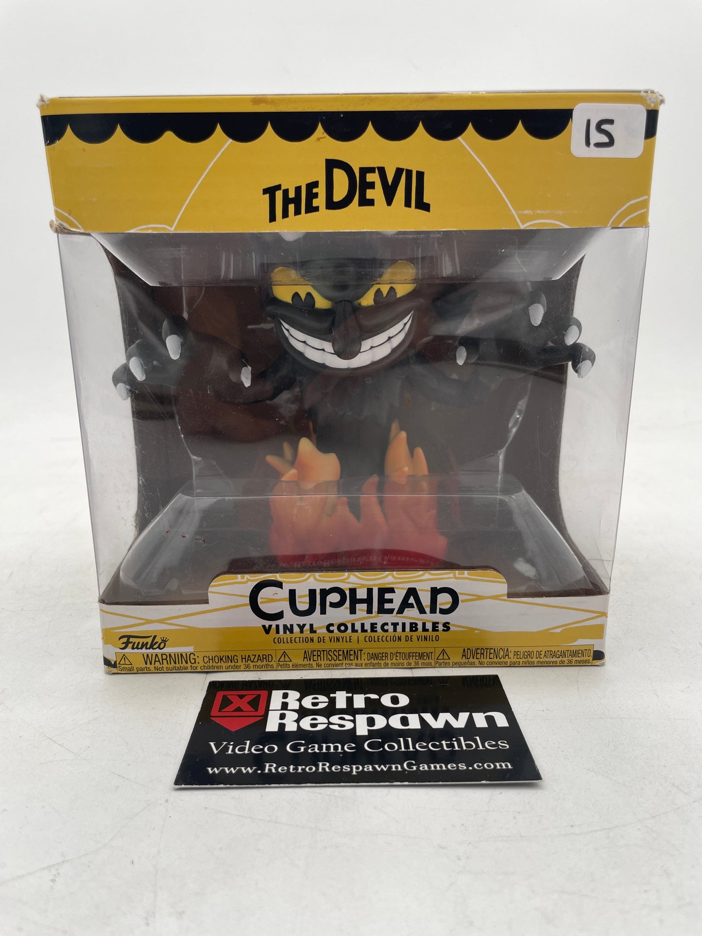 Cuphead Vinyl Collectables The Devil (Complete)