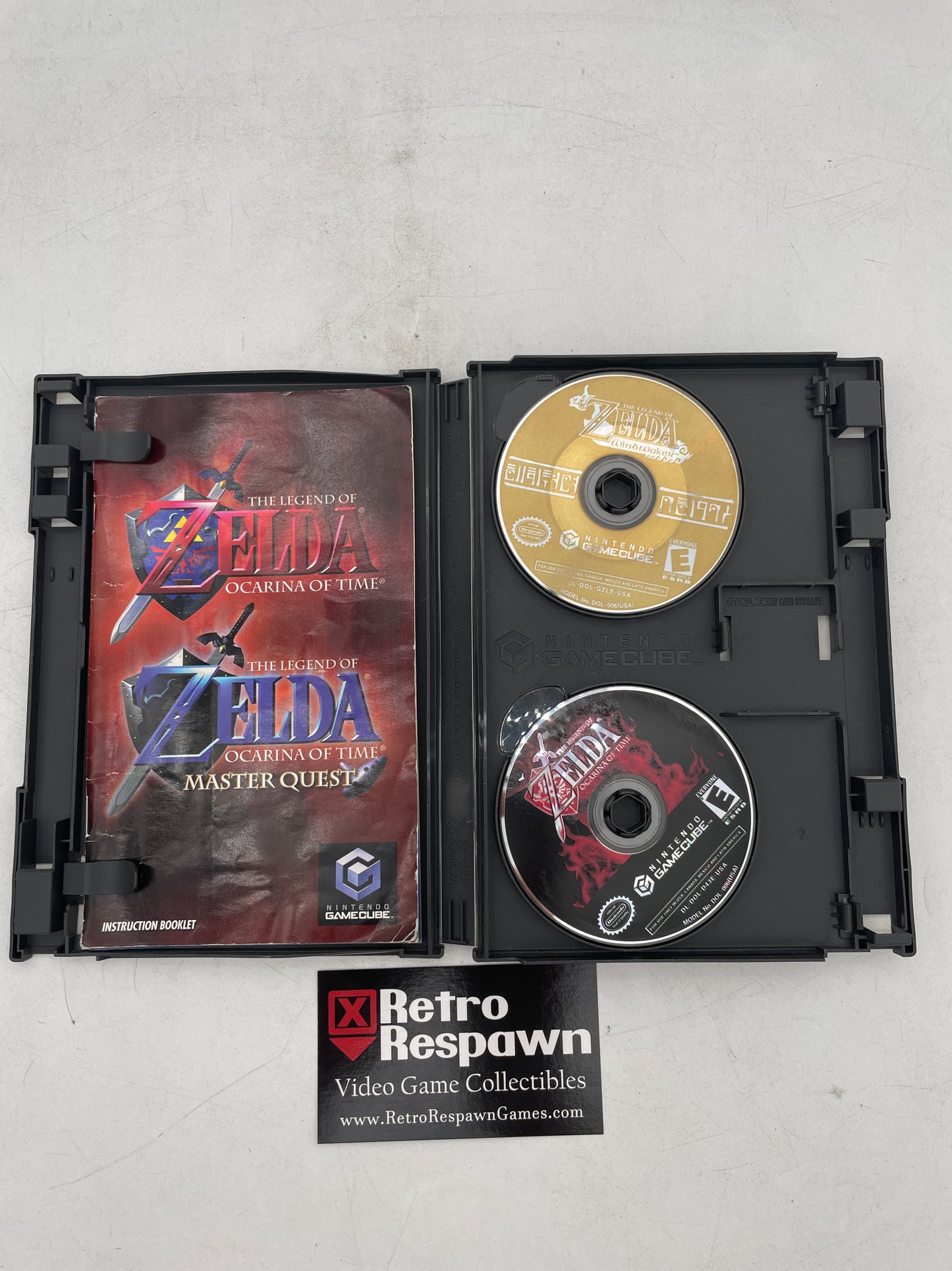 Zelda Wind Waker & Ocarina Master Quest - Gamecube (Complete)