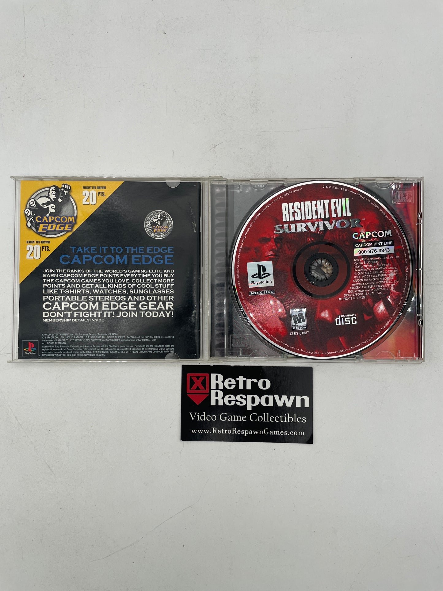 Resident Evil Survivor - Playstation (Complete)