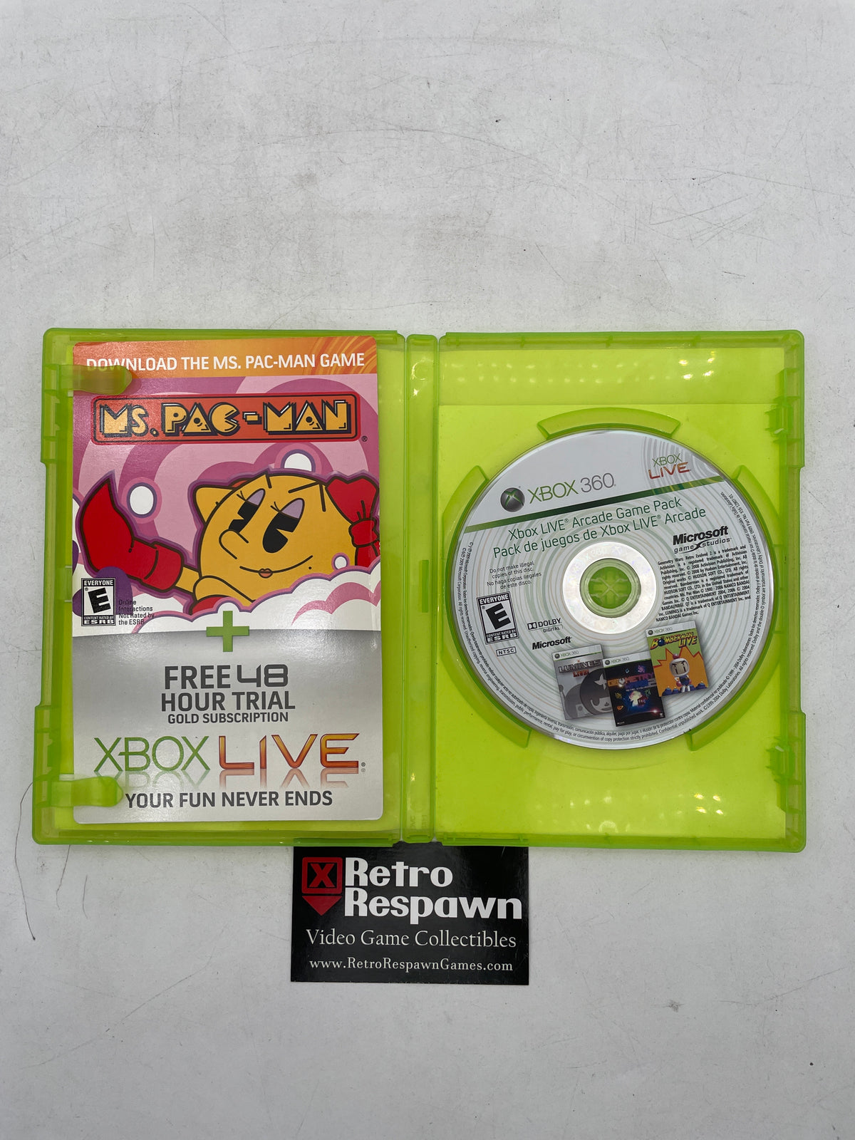 Xbox Live Arcade Game Pack - Xbox 360 (Complete)