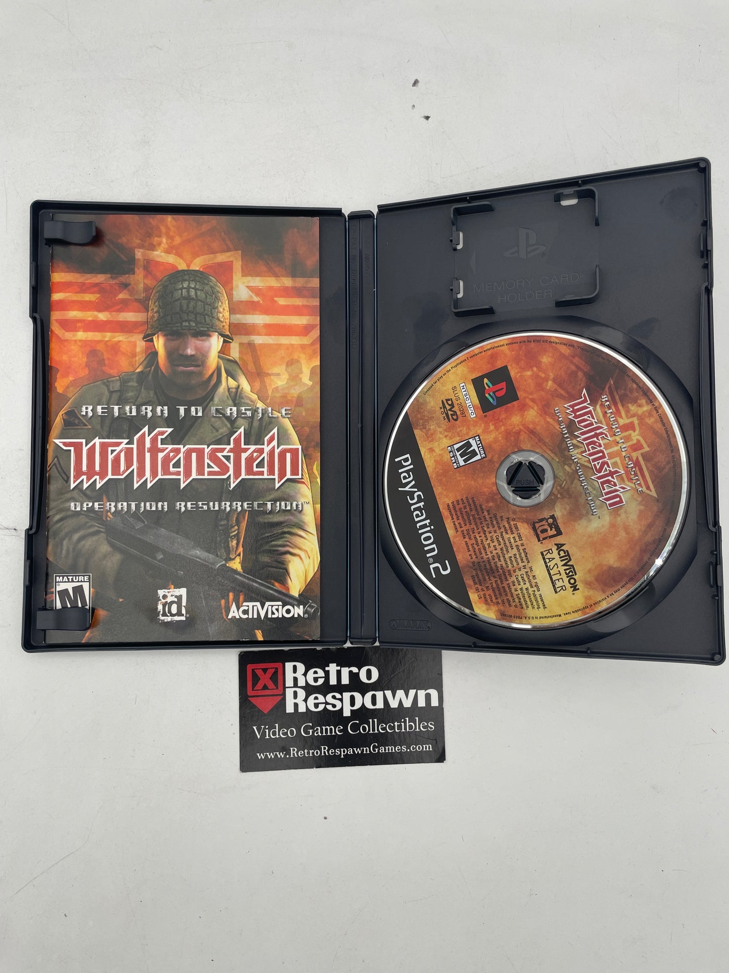 Return to Castle Wolfenstein - Playstation 2 (Complete)