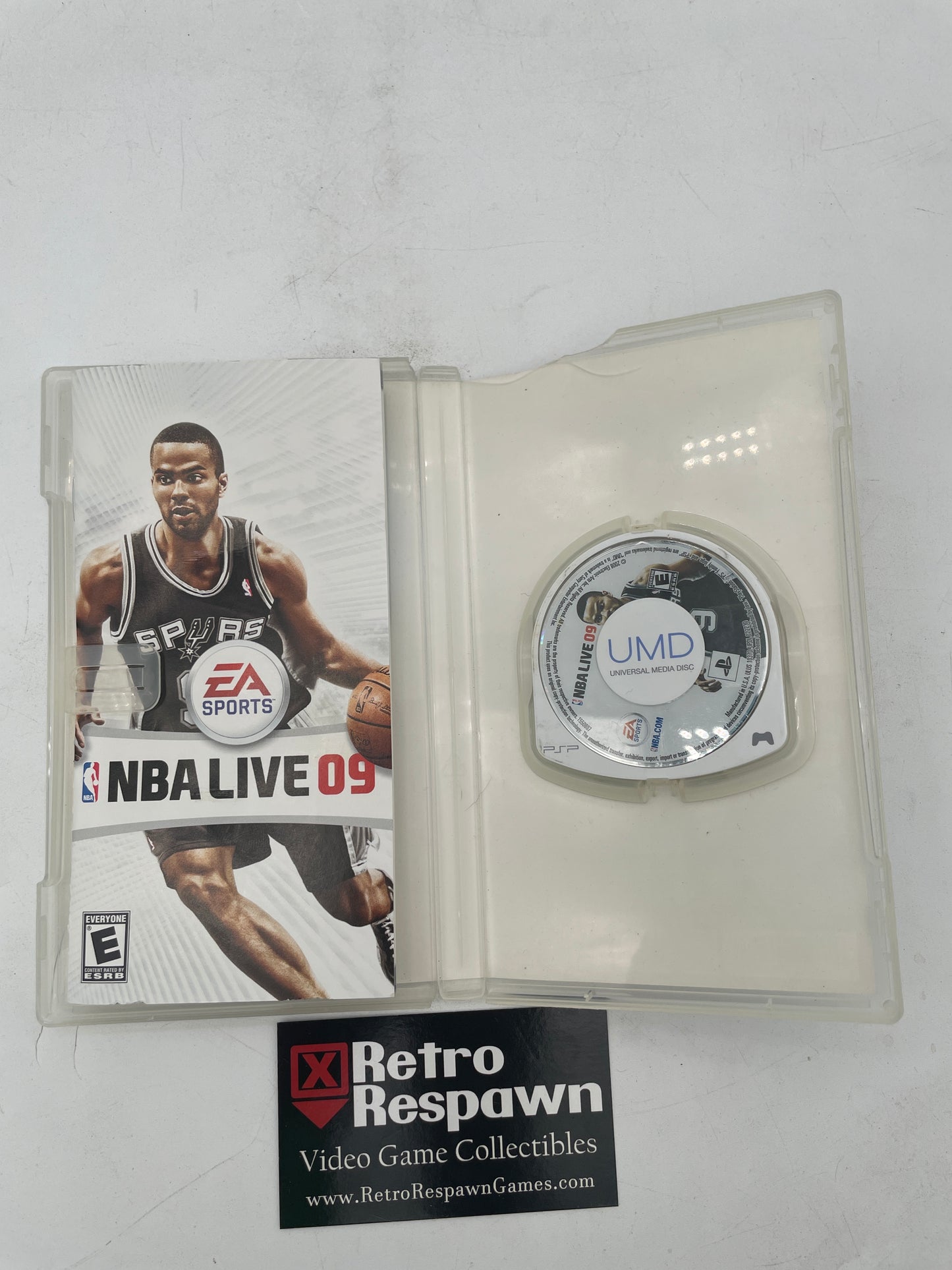 NBA Live 09 - PSP (Complete)