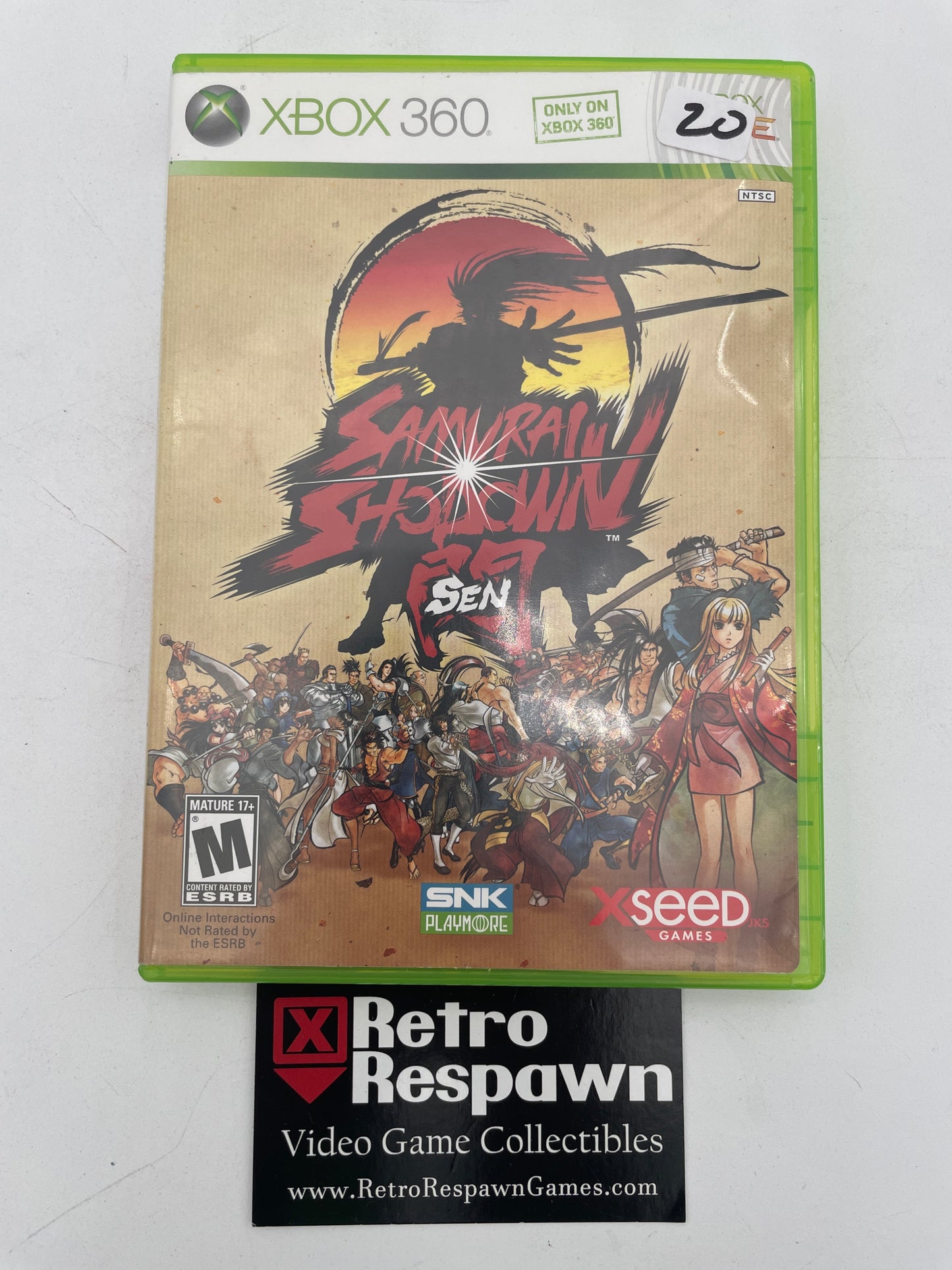 Samurai Shodown: Sen - Xbox 360 (Complete)