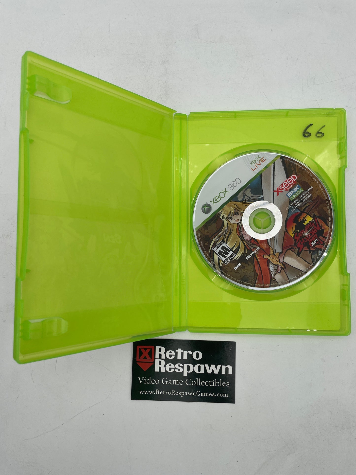 Samurai Shodown: Sen - Xbox 360 (Missing Manual)