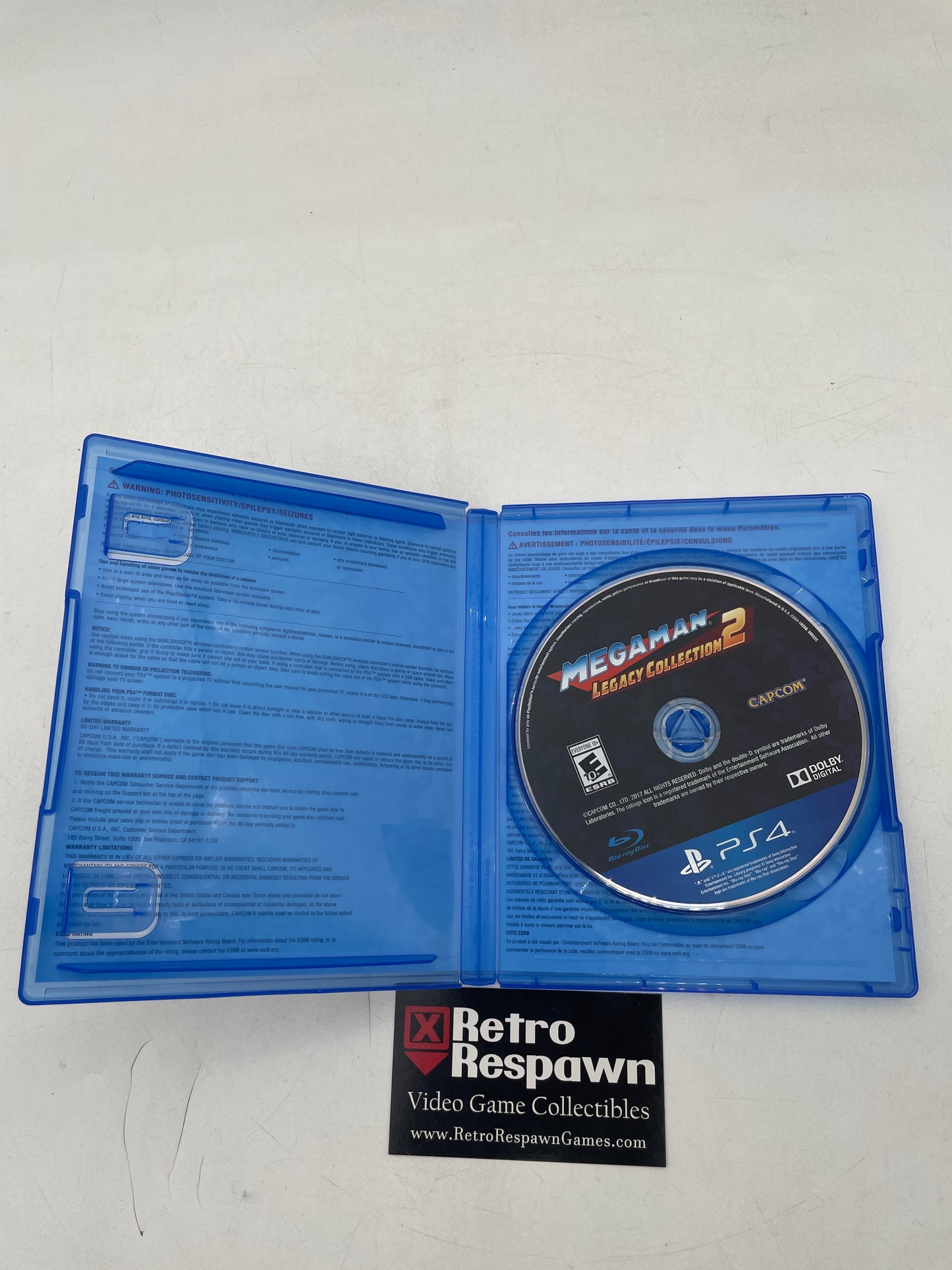 Mega Man Legacy Collection 2 - Playstation 4 (Complete)