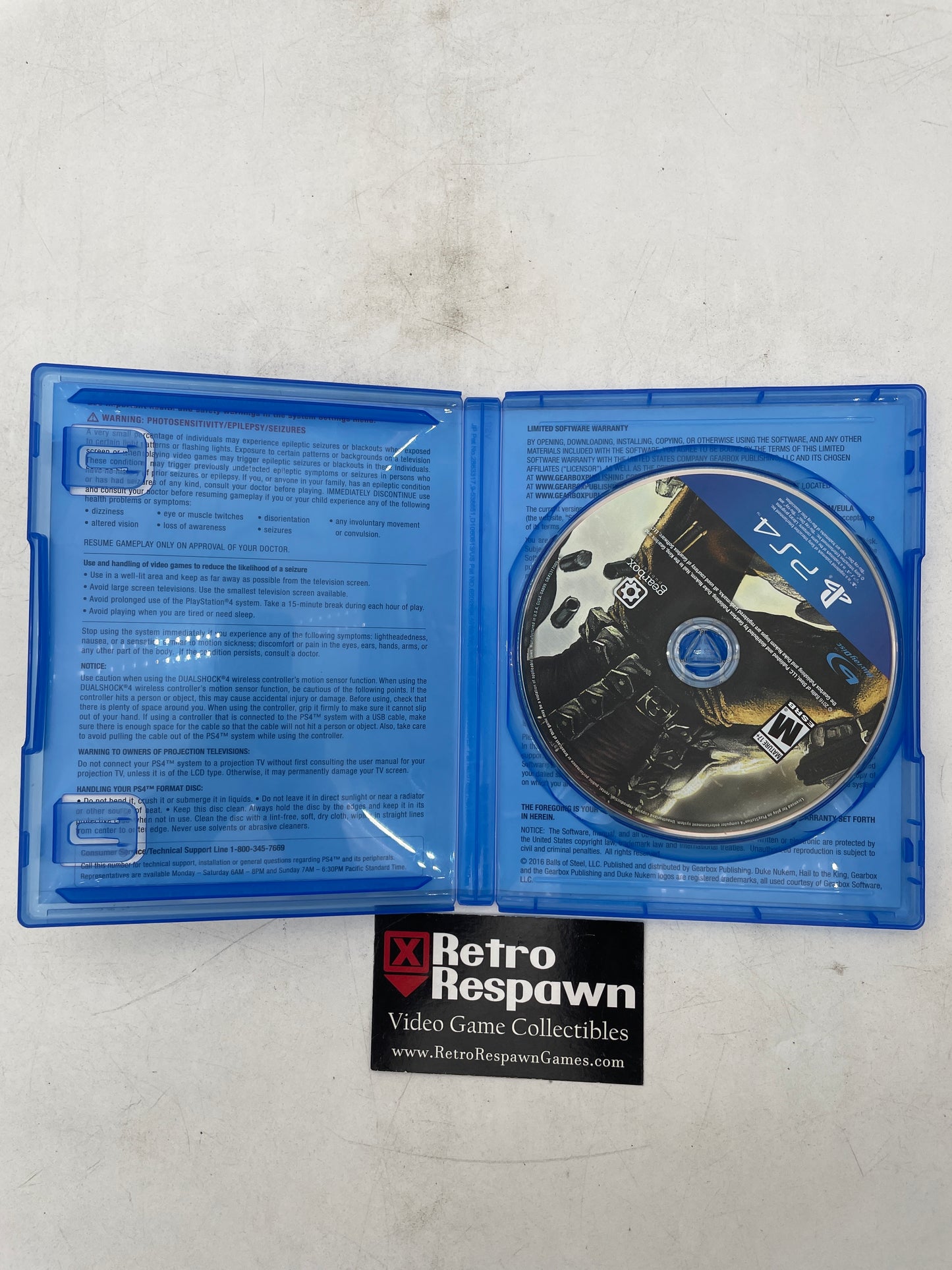 Duke Nukem 3D 20th Anniversary World Tour - Playstation 4 (Complete)