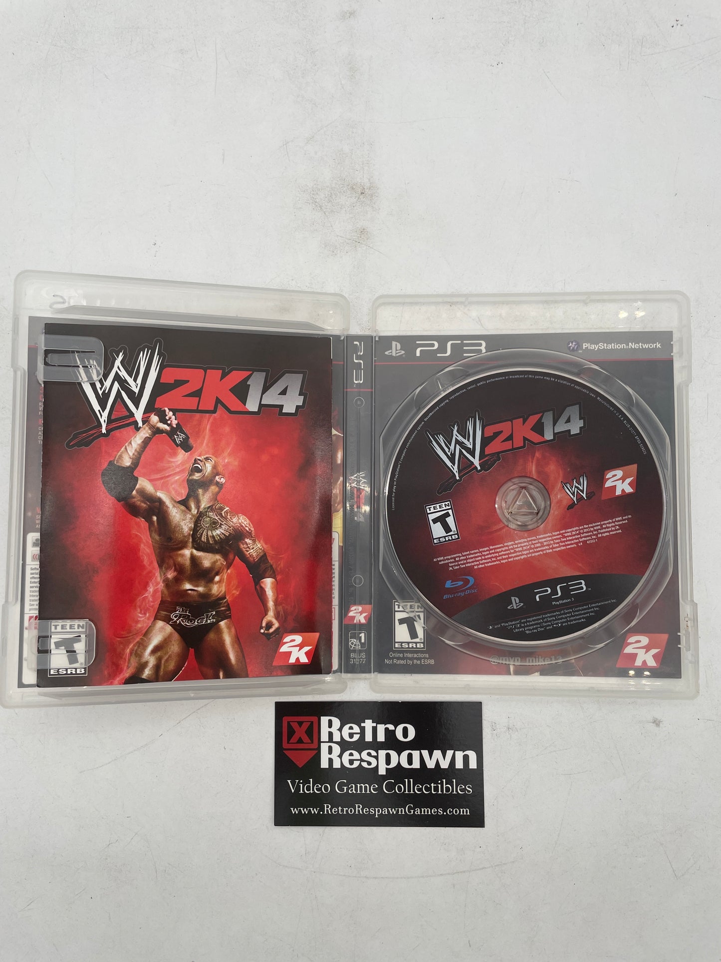 WWE 2K14 - Playstation 3 (Complete)
