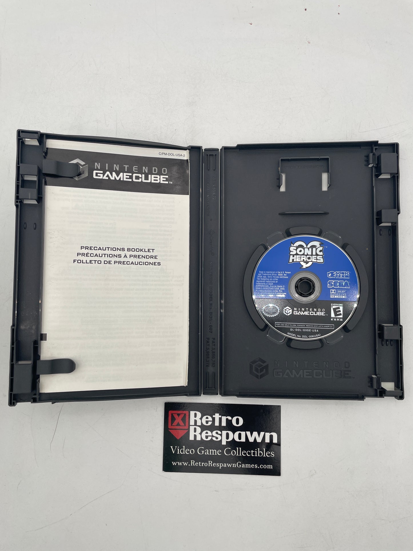 Sonic Heroes - Gamecube (Missing Manual)