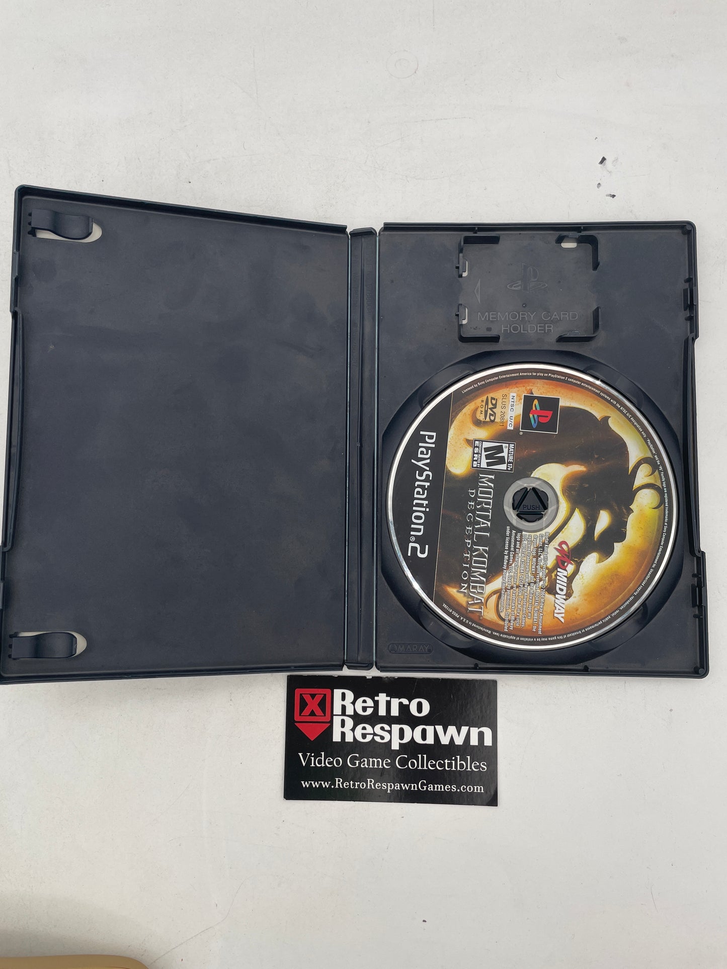 Mortal Kombat Deception - Playstation 2 (Missing Manual)