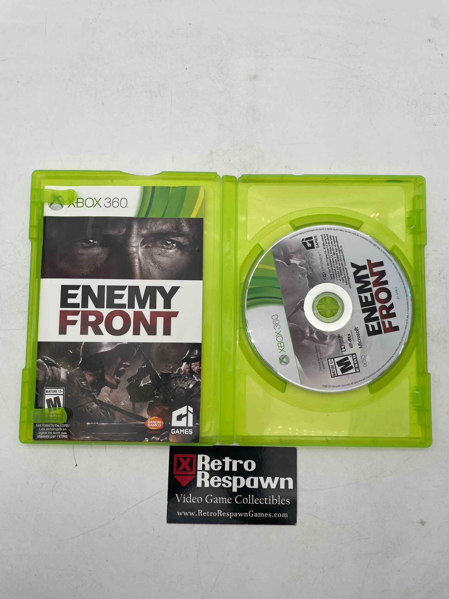 Enemy Front - Xbox 360 (Complete)
