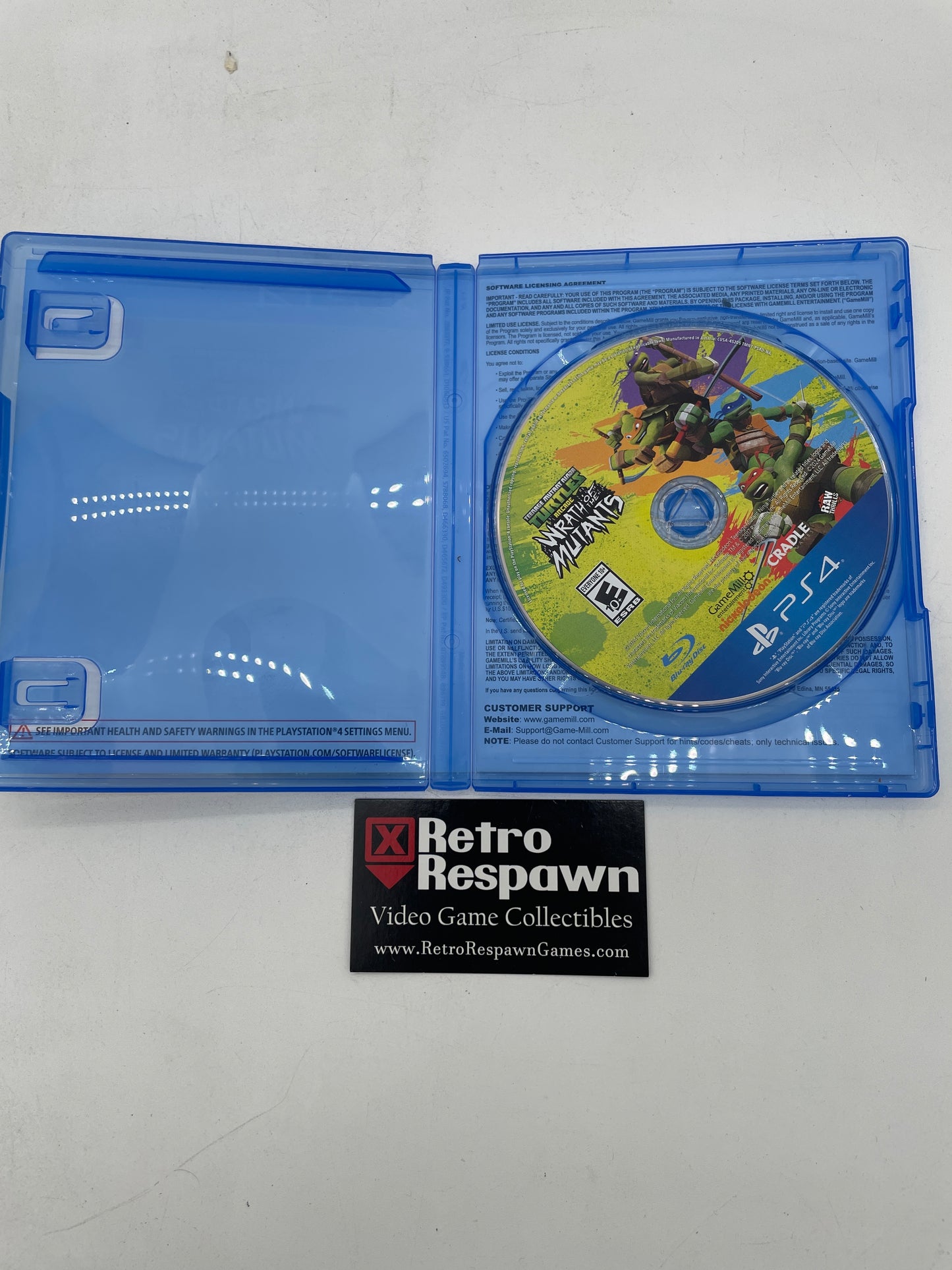 Teenage Mutant Ninja Turtles Arcade: Wrath Of The Mutants - Playstation 4 (Complete)