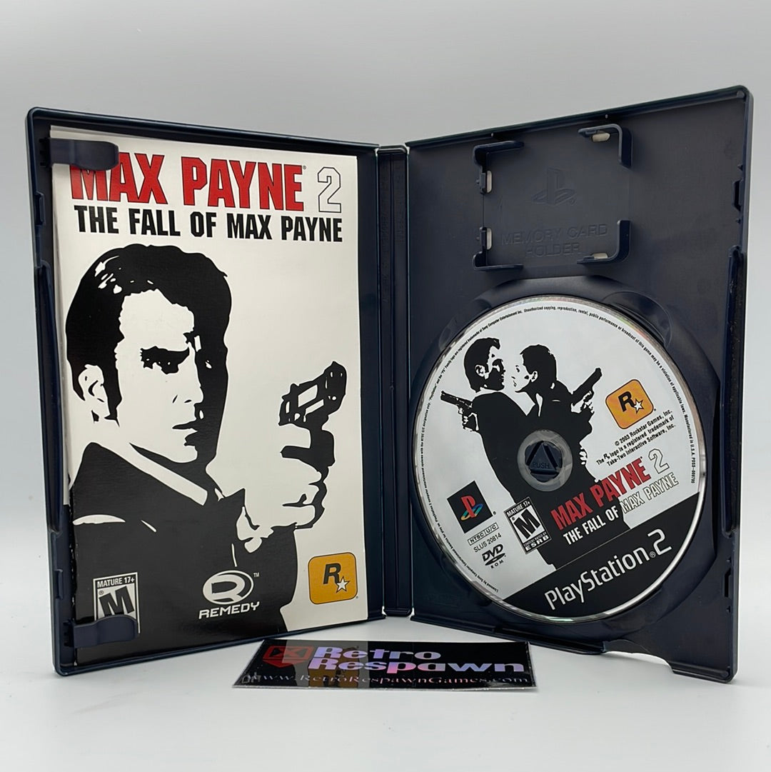 Max Payne 2 Fall of Max Payne - Playstation 2 (Complete)