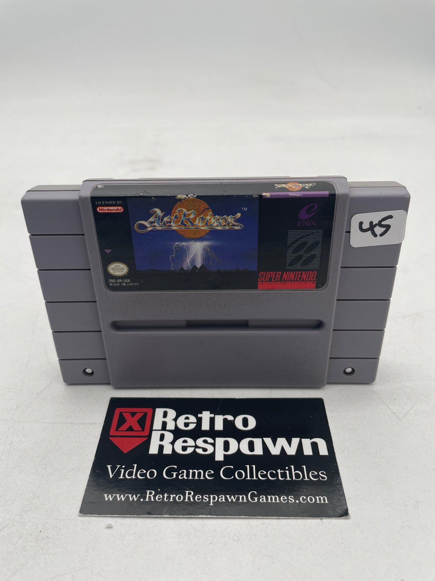 ActRaiser - Super Nintendo (Complete)
