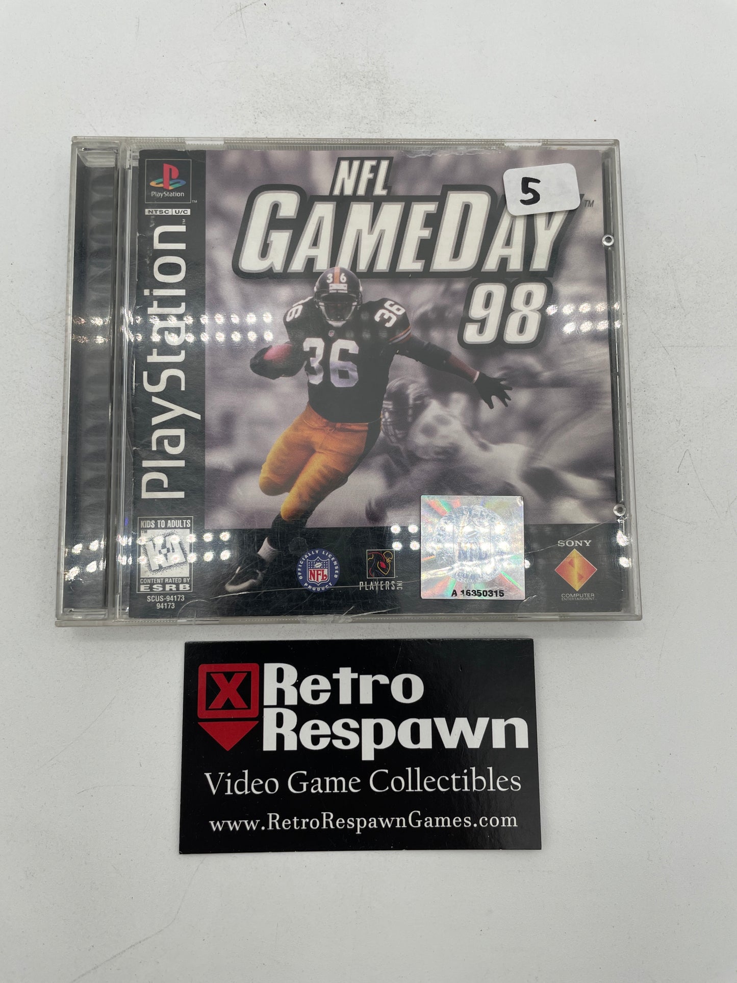 NFL GameDay 98 - Playstation (Complete)