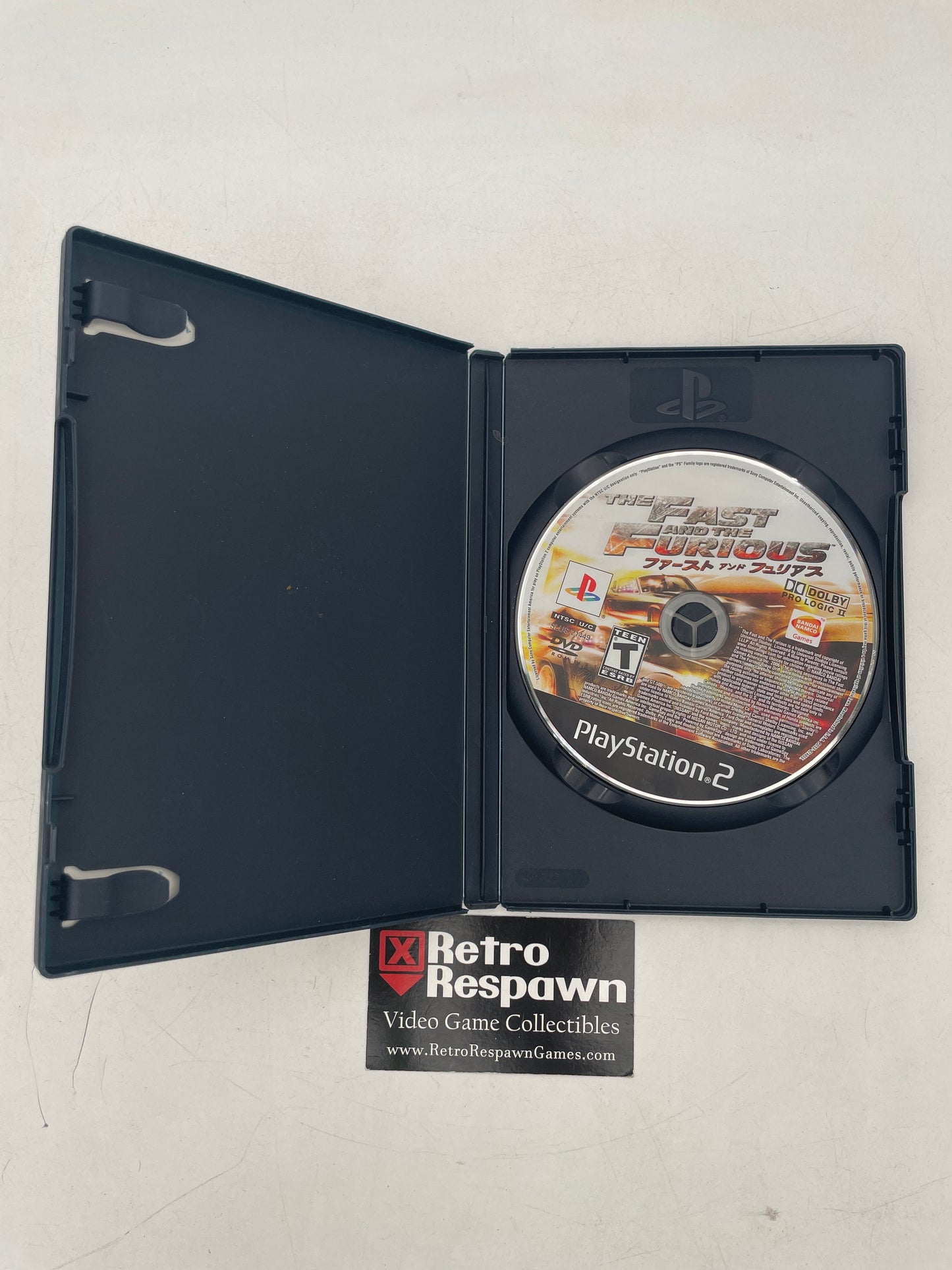 Fast and the Furious - Playstation 2 (No Manual)