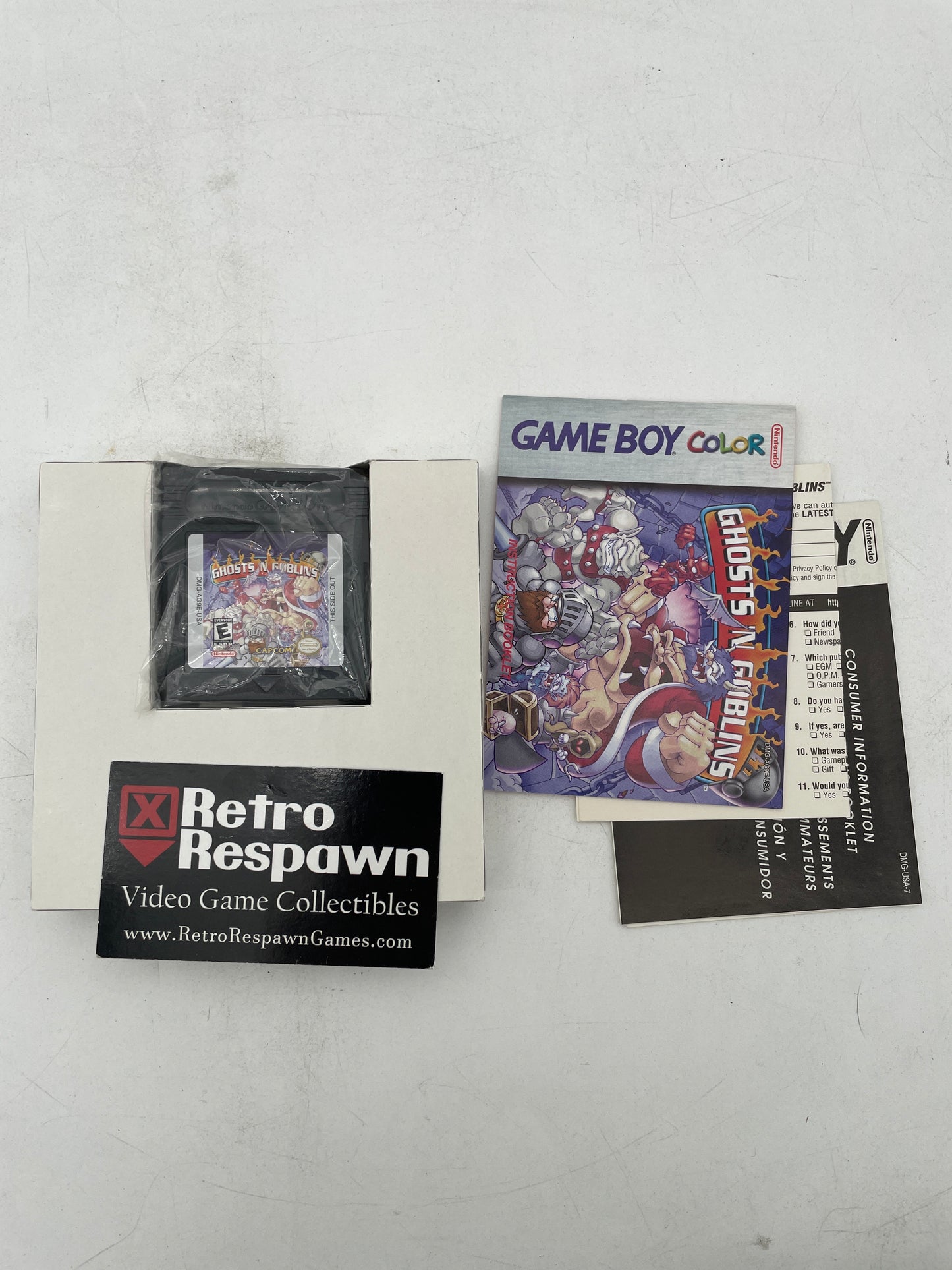 Ghosts 'n Goblins - GameBoy Color (Complete)