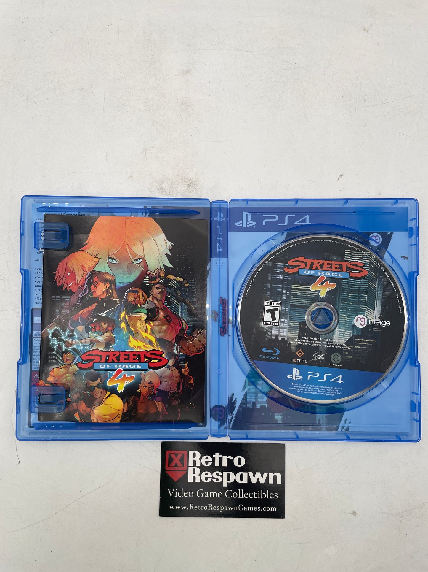 Streets of Rage 4 - Playstation 4 (Complete)