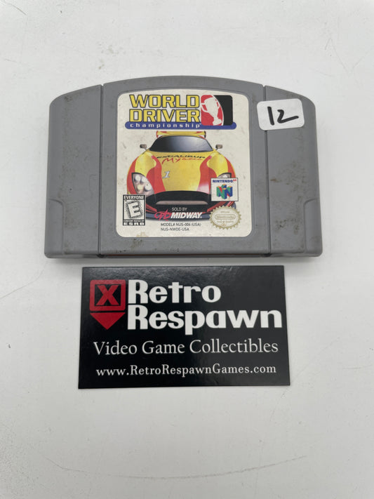 World Driver Championship - Nintendo 64 (Game Only)