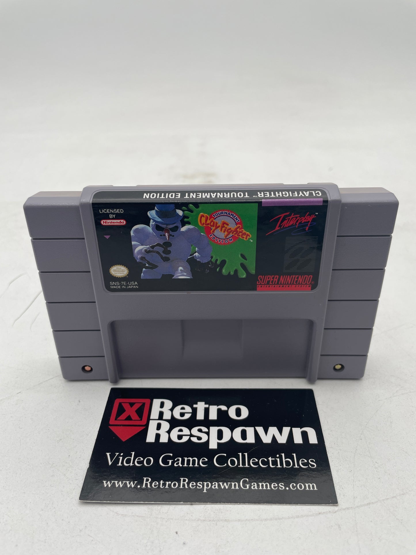Clay Fighter Tournament Edition - Super Nintendo (Game Only)