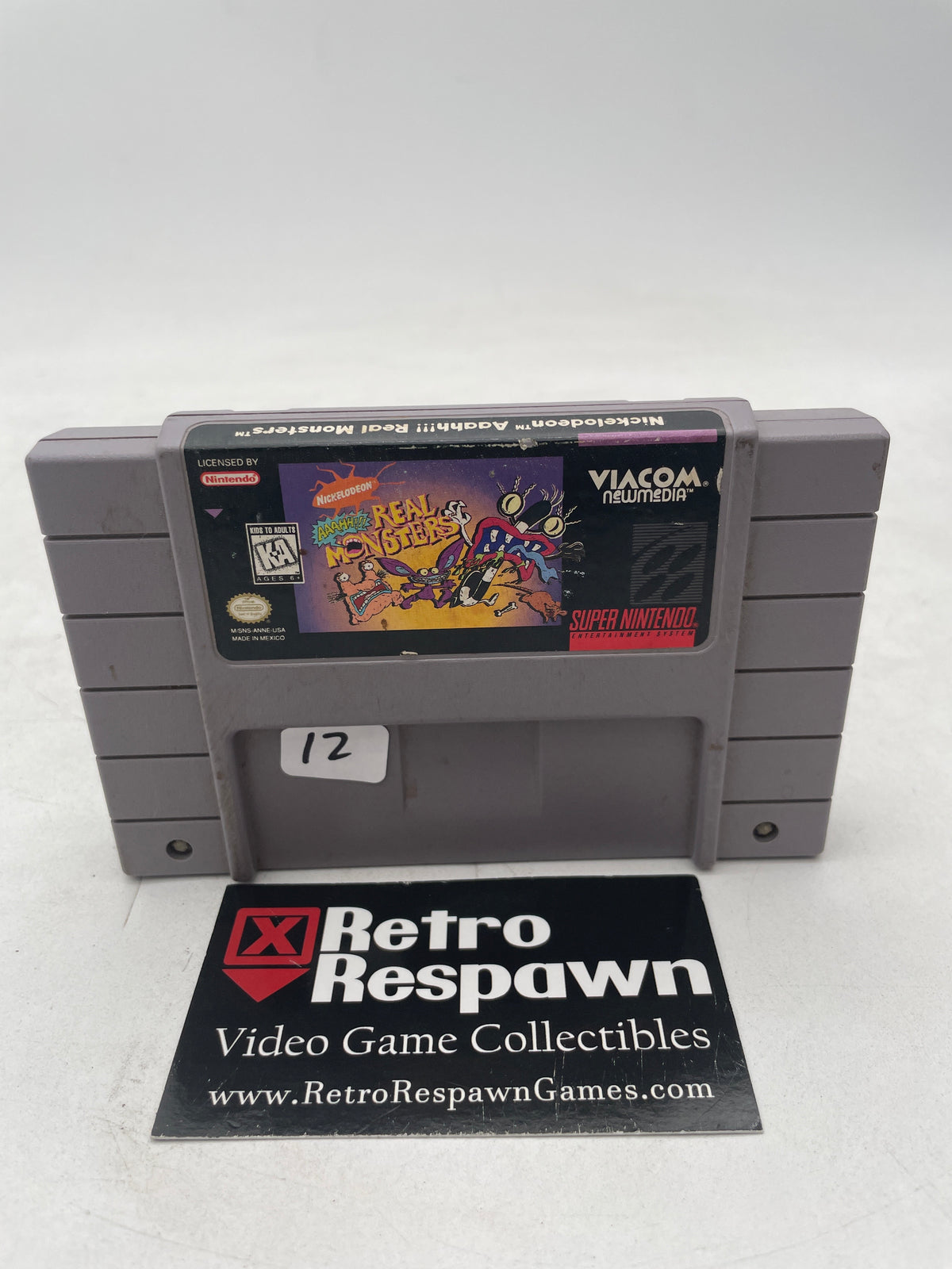 AAAHH Real Monsters - Super Nintendo (Game Only)