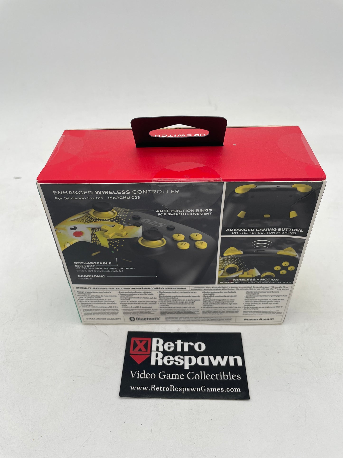 Pokemon Pikachu Power A Controller - Nintendo Switch (Sealed)
