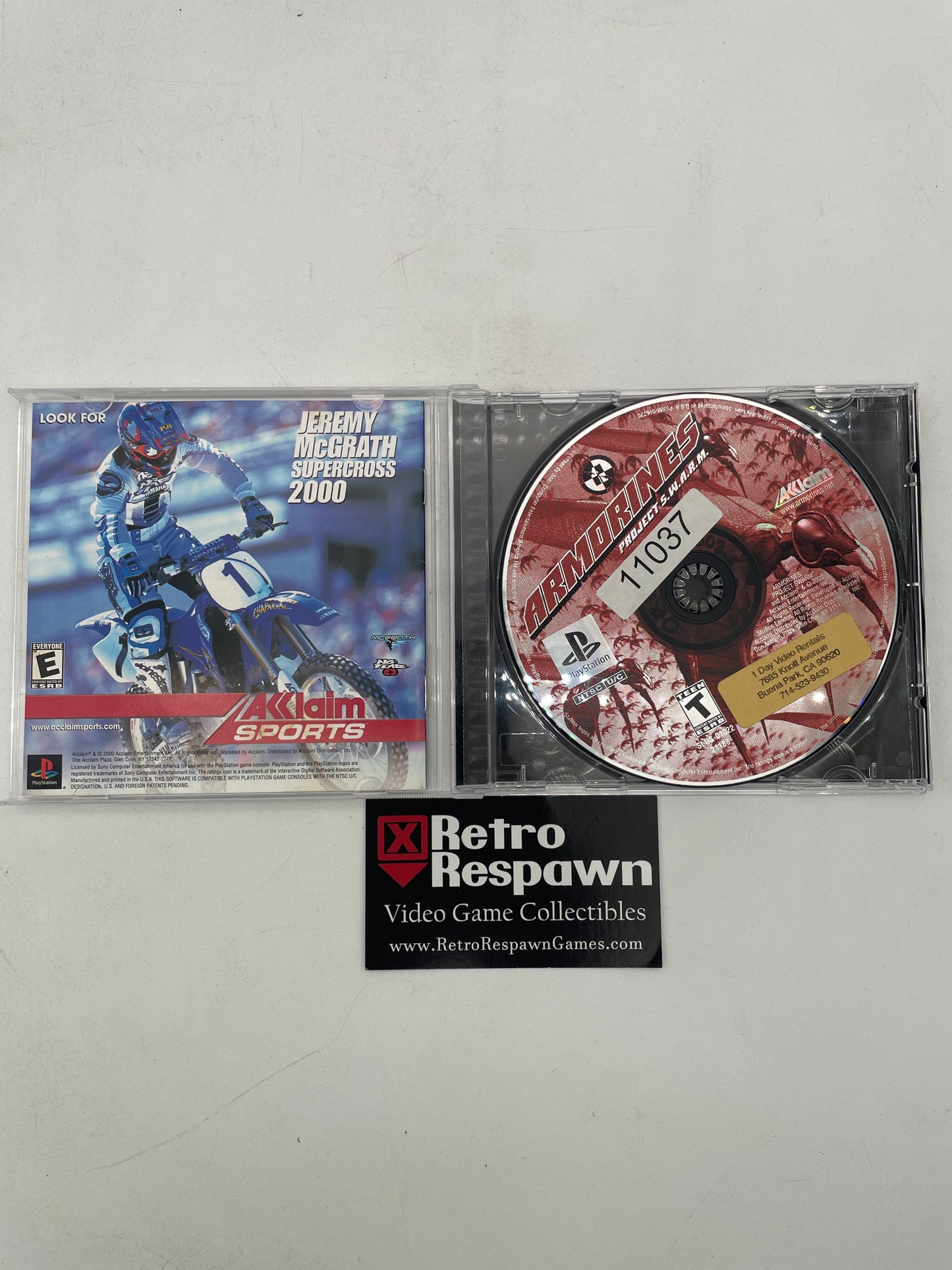 Armorines Project SWARM - Playstation (Complete)