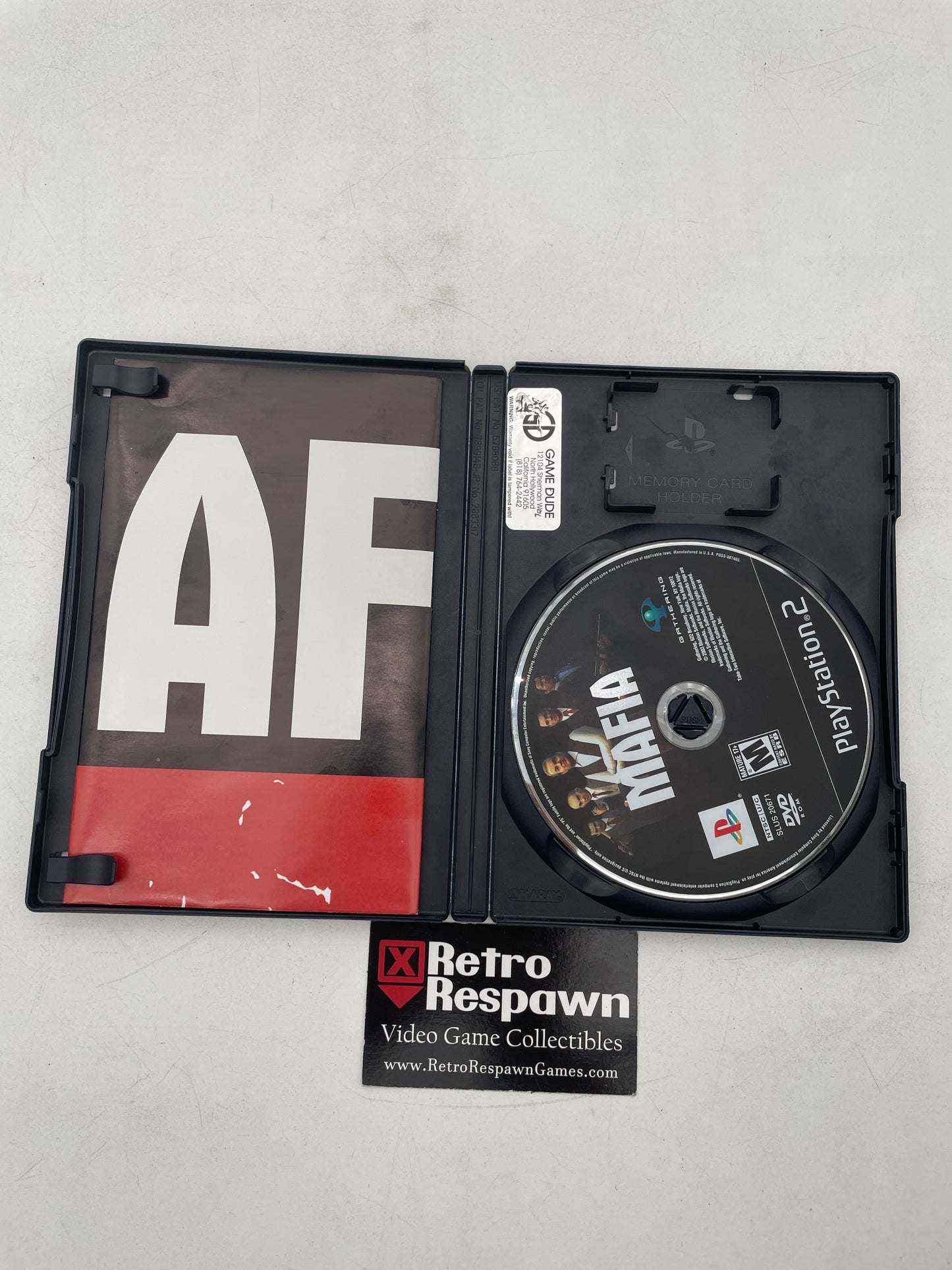 Mafia - Playstation 2 (Missing Manual)