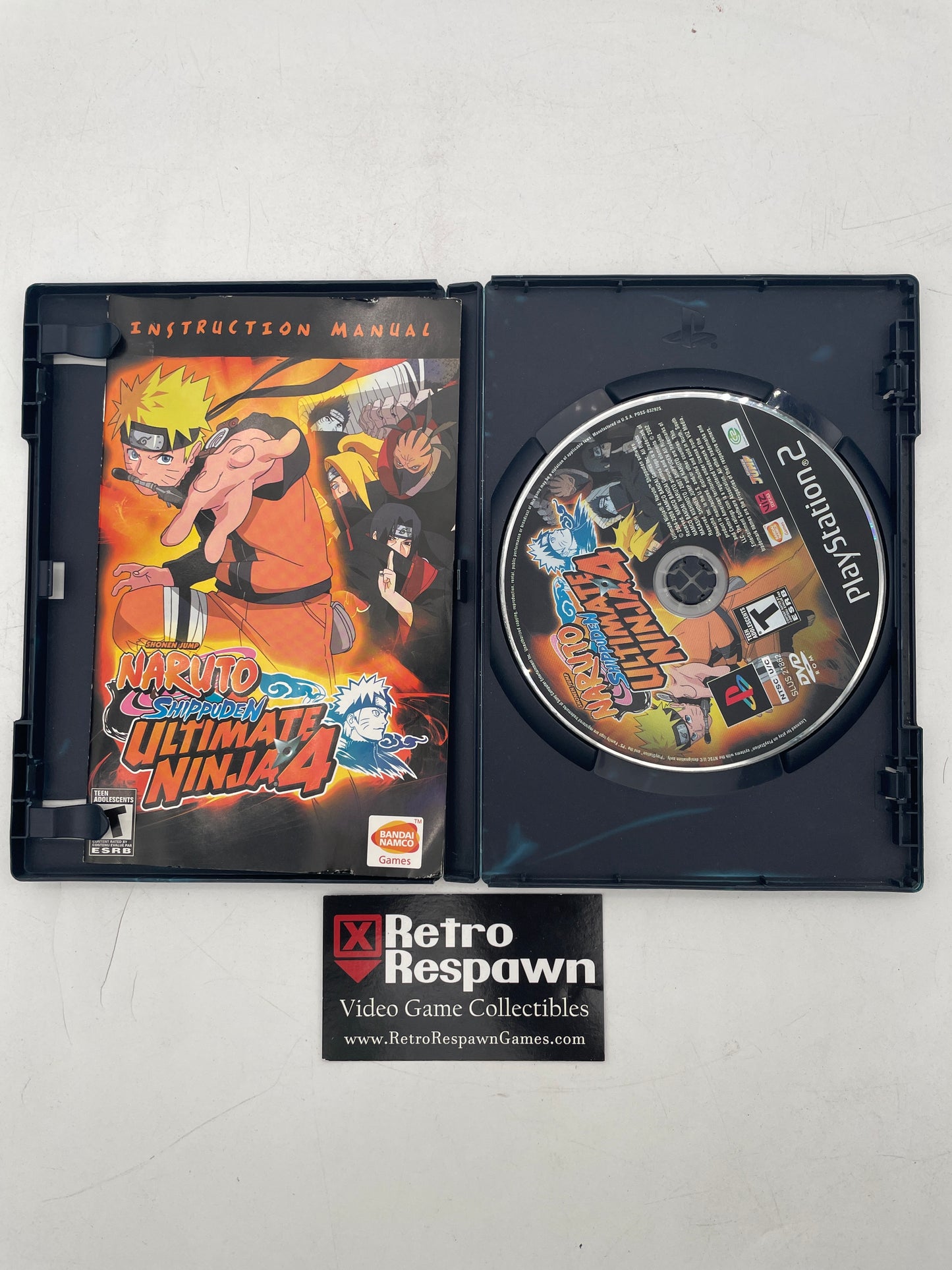 Ultimate Ninja 4: Naruto Shippuden - Playstation 2 (Complete)