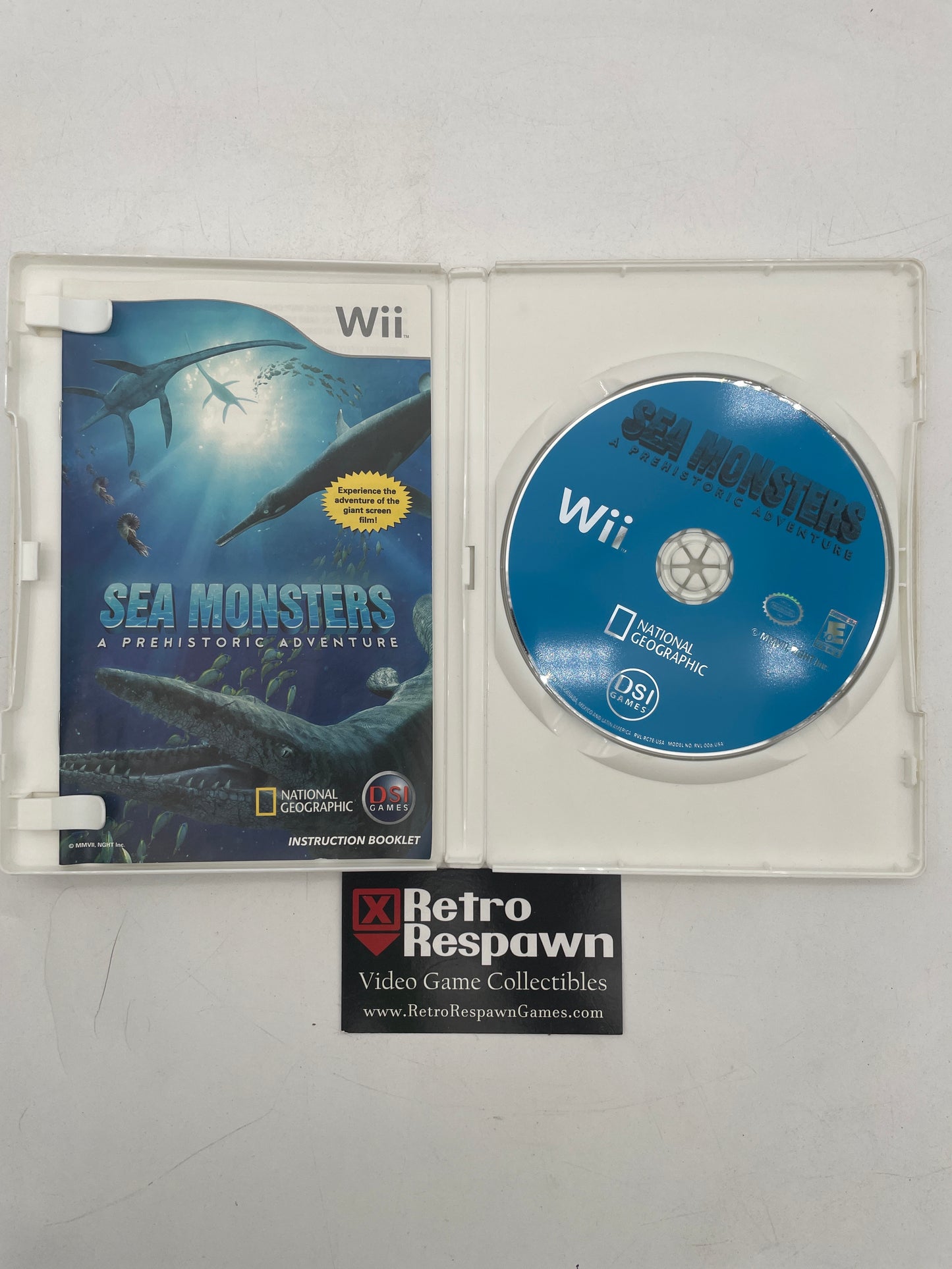 Sea Monsters Prehistoric Adventure - Wii (Complete)