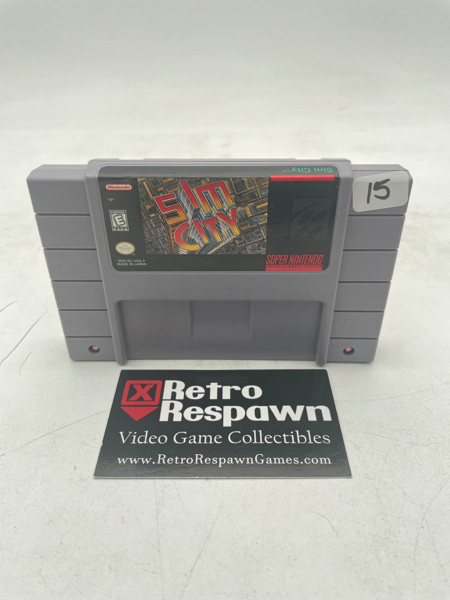 SimCity - Super Nintendo (Game Only)