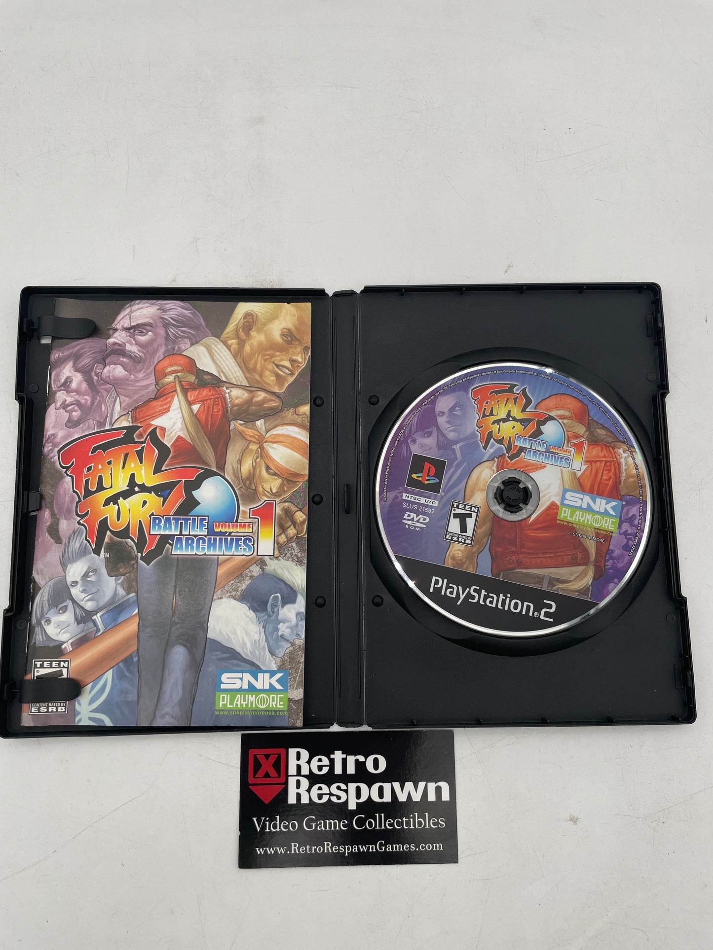 Fatal Fury Battle Archives Volume 1 - Playstation 2 (Complete)