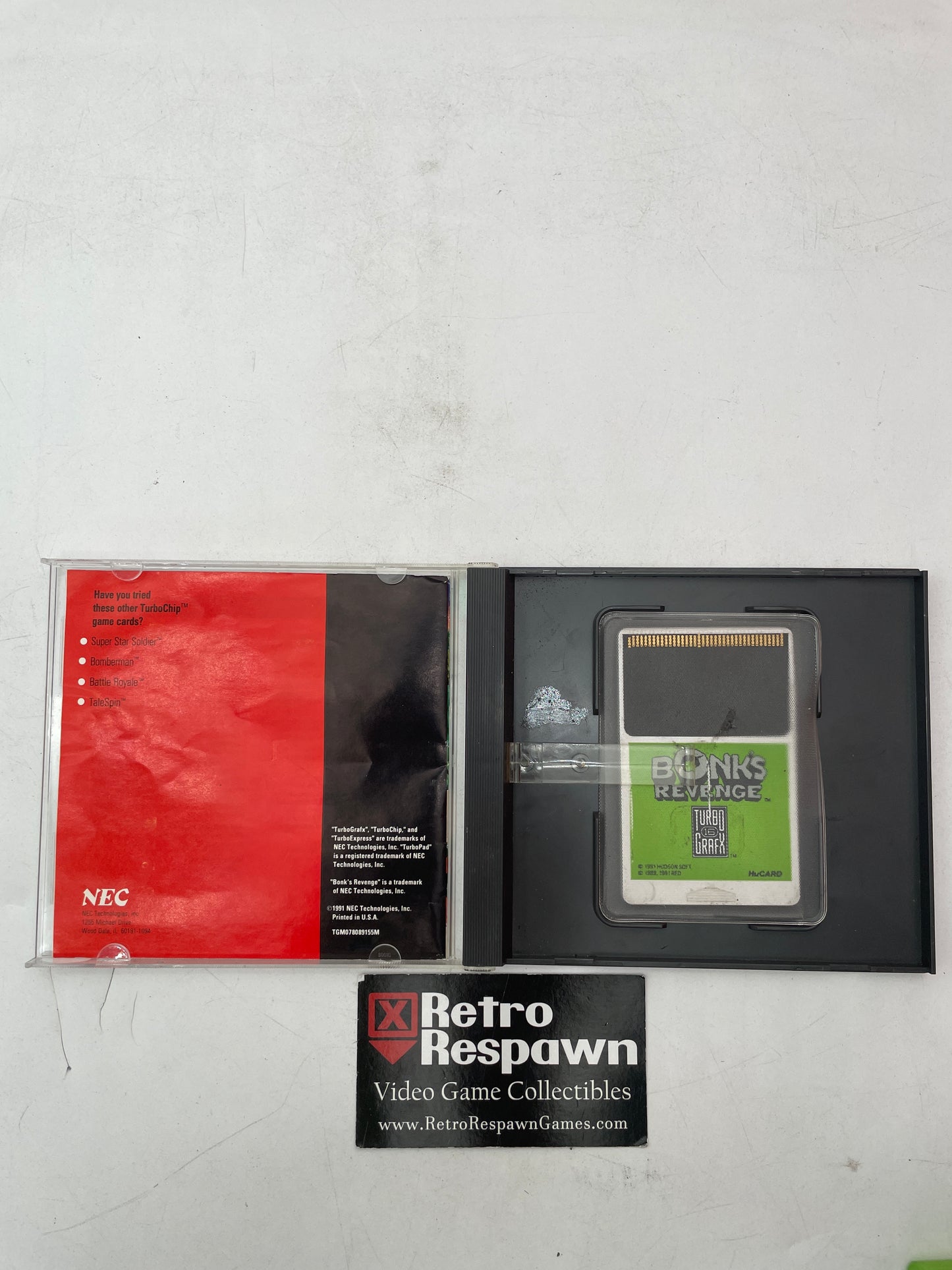 Bonk's Revenge - TurboGrafx-16 (Complete)