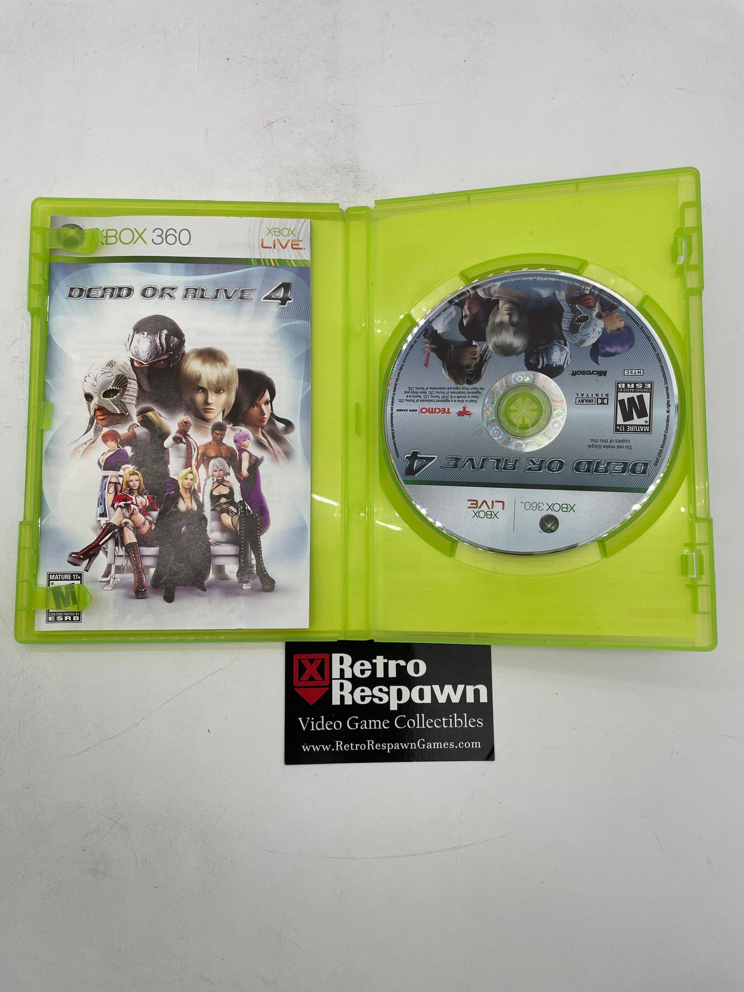 Dead or Alive 4 - Xbox 360 (Complete)