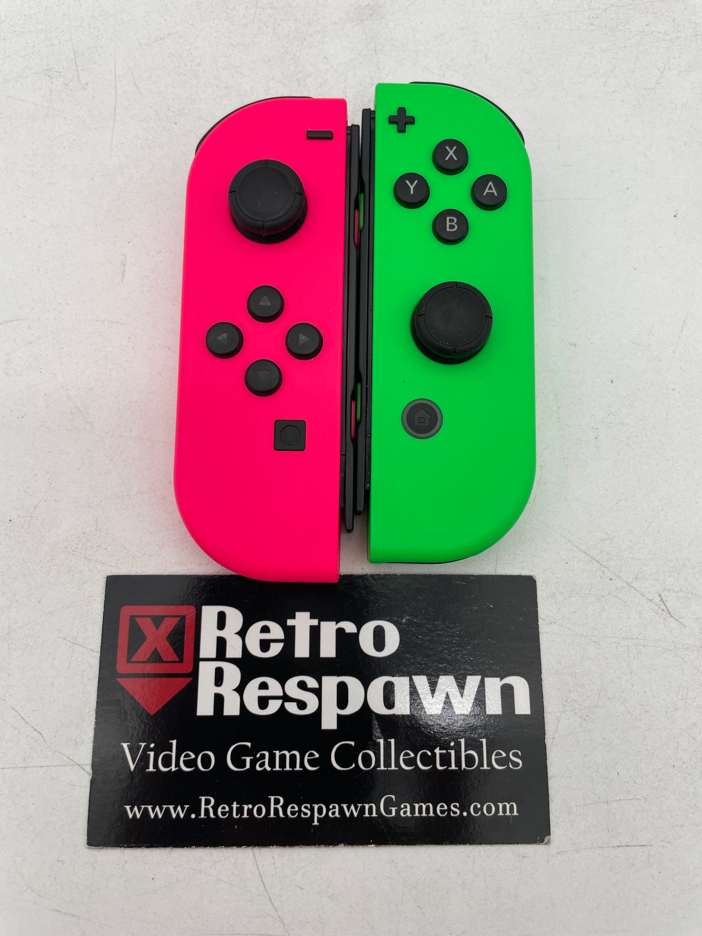 Joy-Con Neon Pink & Neon Green - Nintendo Switch (Controllers Only)