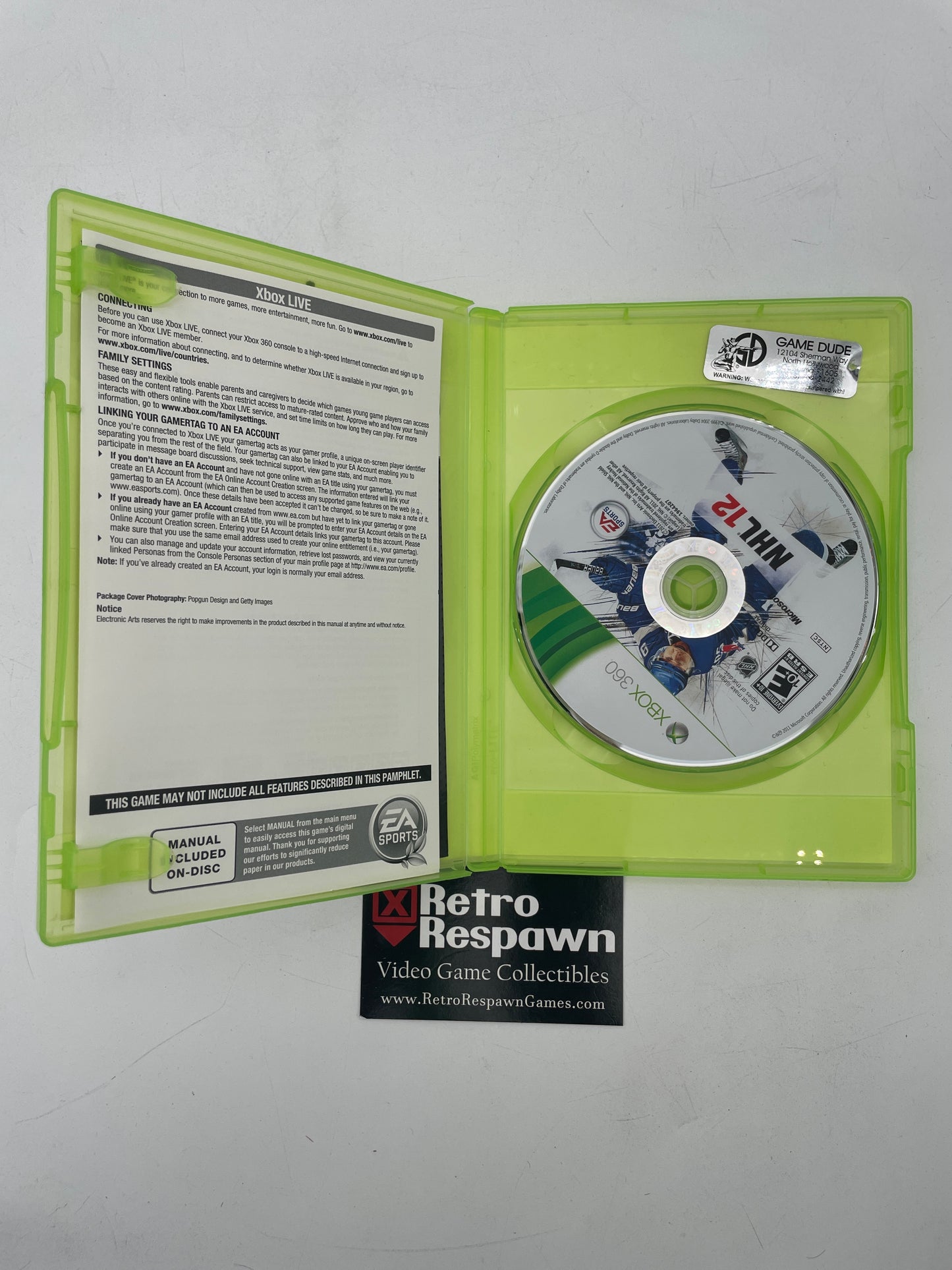 NHL 12 - Xbox 360 (Complete)