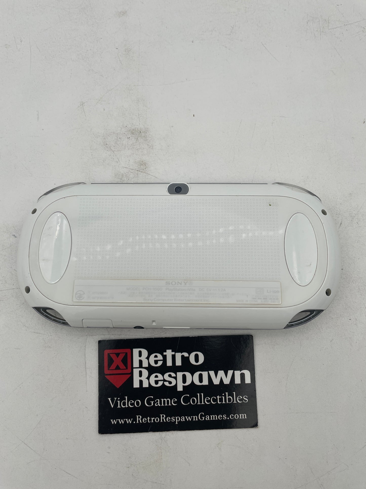 White Modded PSVita 1000 - PS VITA (Console + Charger)