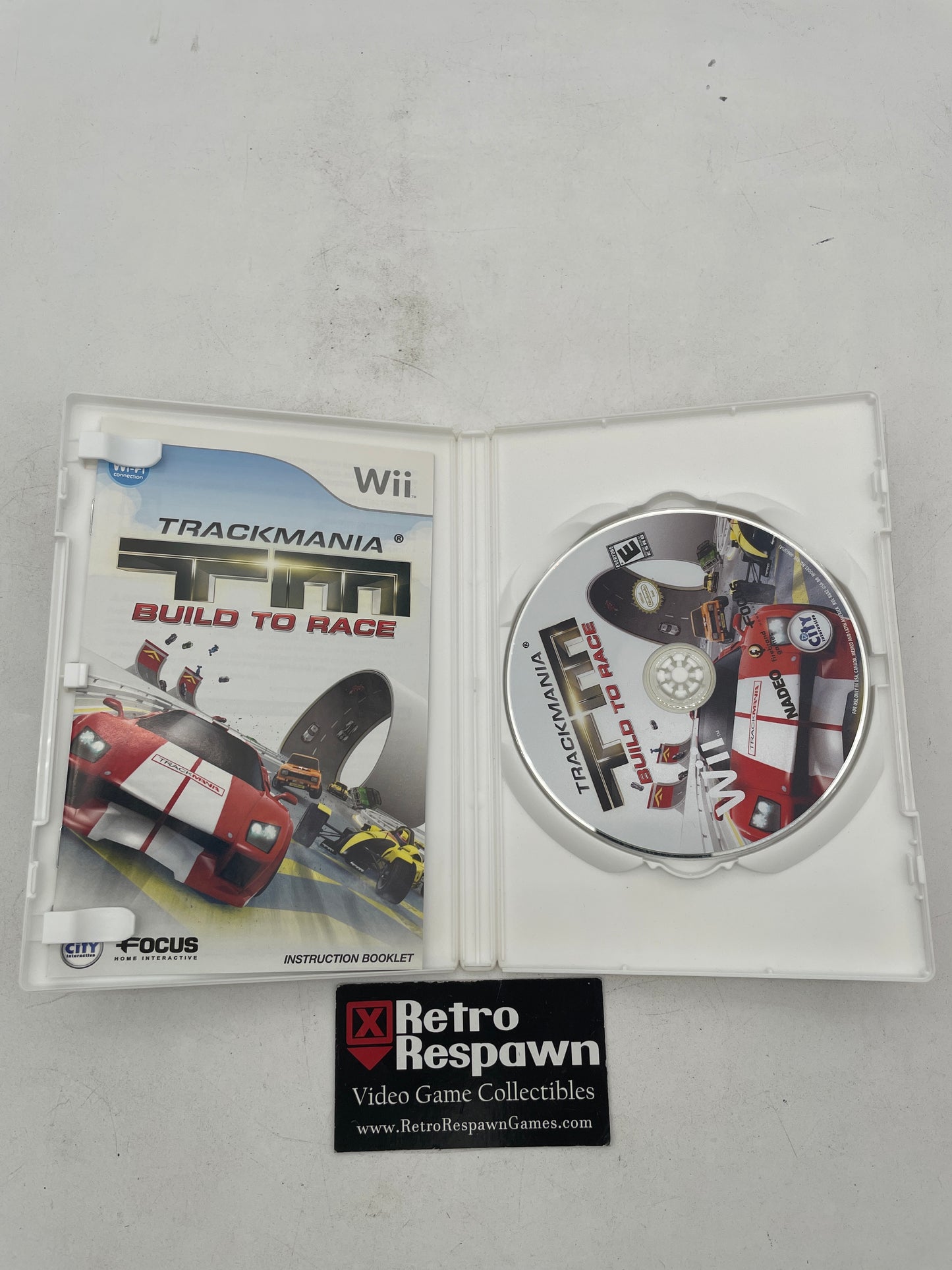 TrackMania: Build to Race - Wii (Complete)