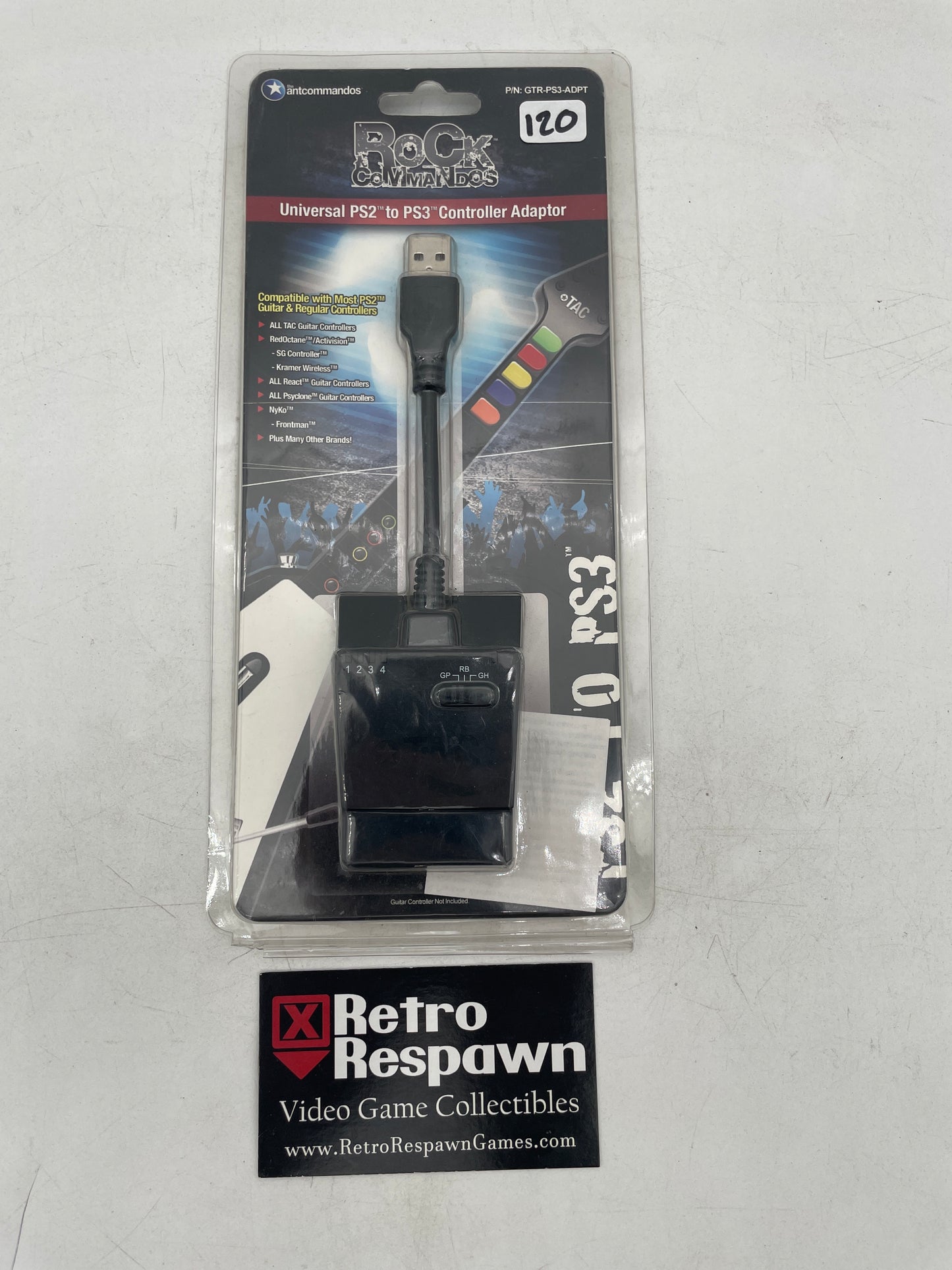Universal PS2 to PS3 Controller Adaptor (Sealed)