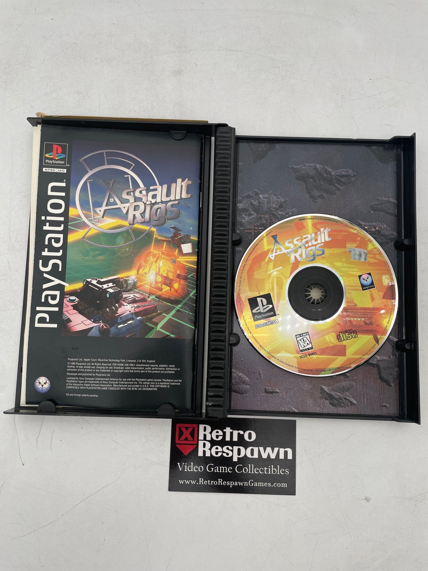 Assault Rigs - Playstation (Complete)