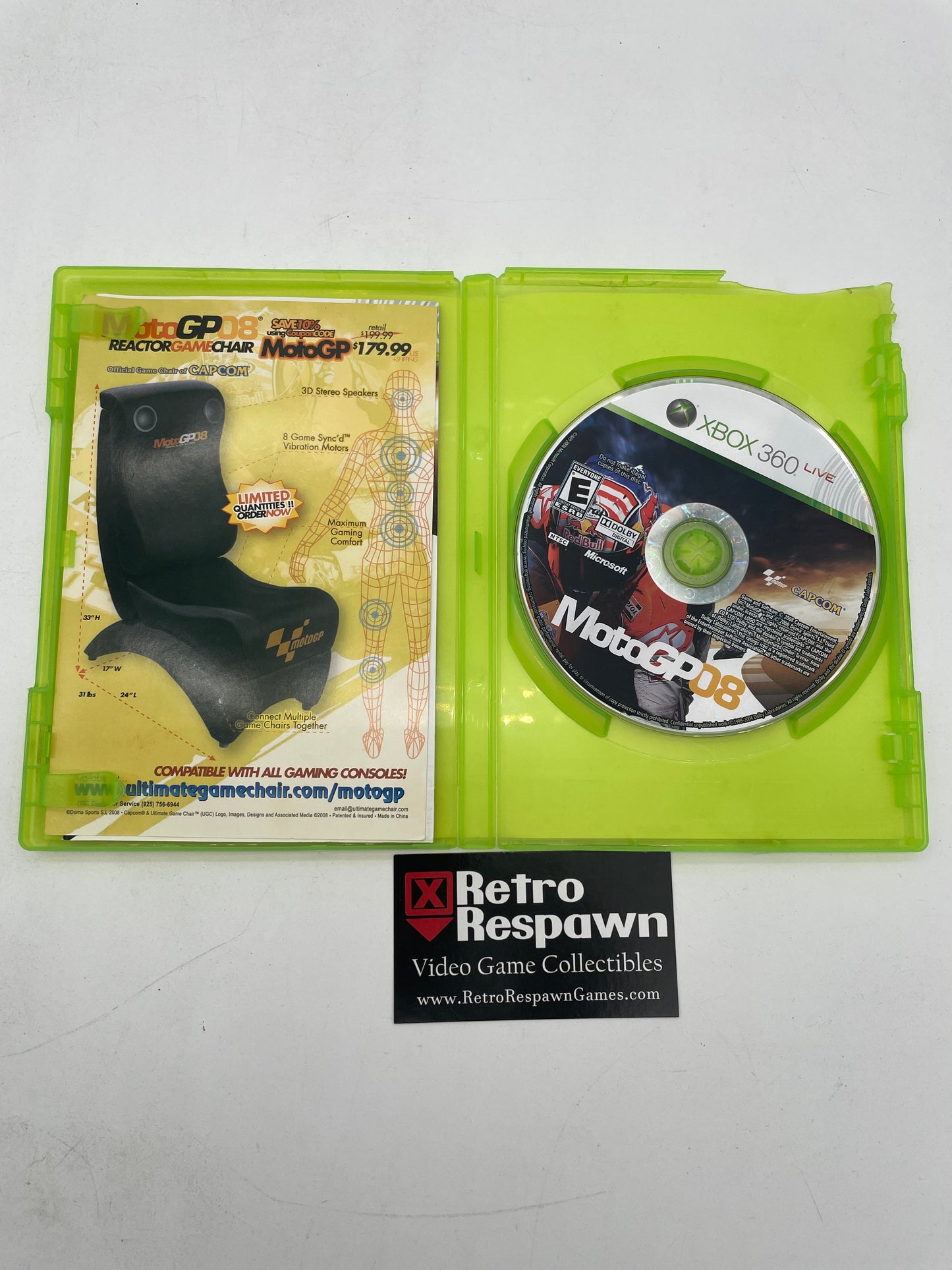 MotoGP 08 - Xbox 360 (Complete)