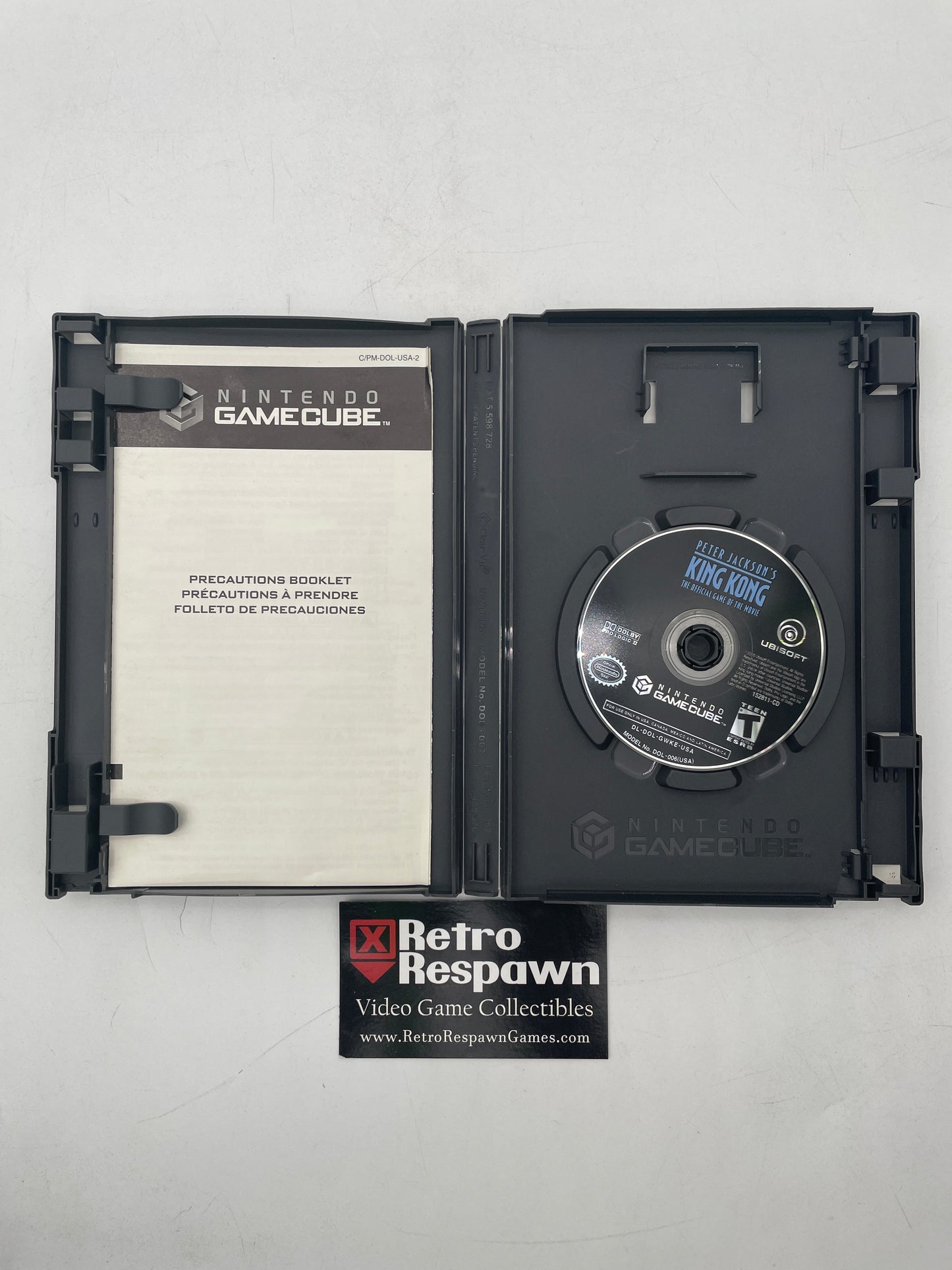 Peter Jackson's King Kong - Gamecube (Missing Manual)