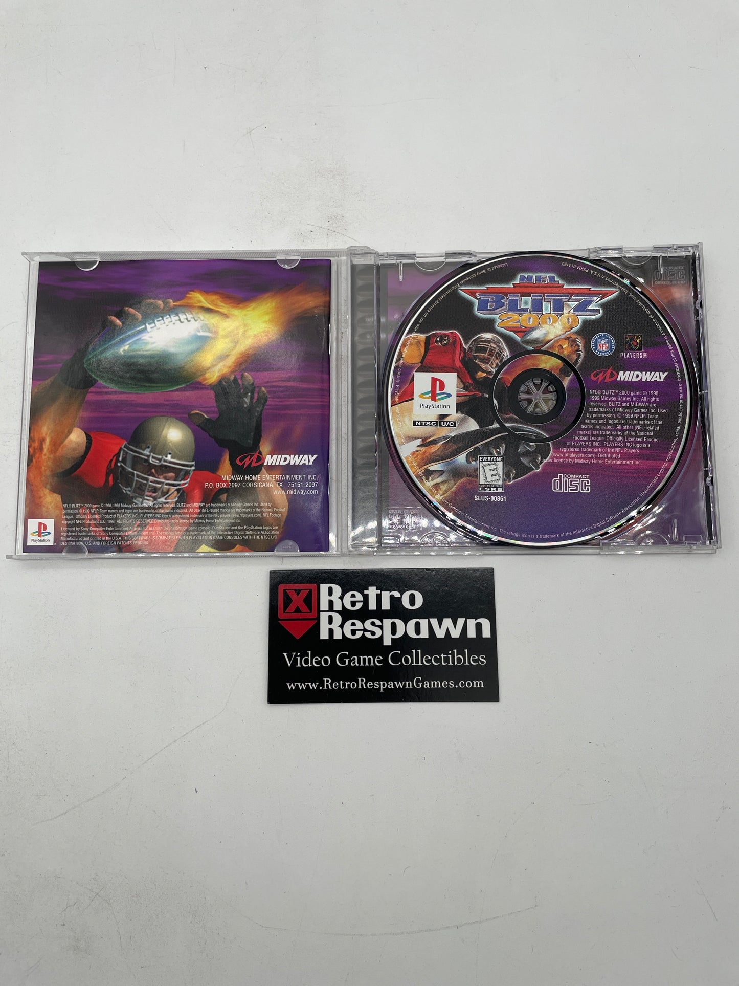 NFL Blitz 2000 - Playstation (Complete)